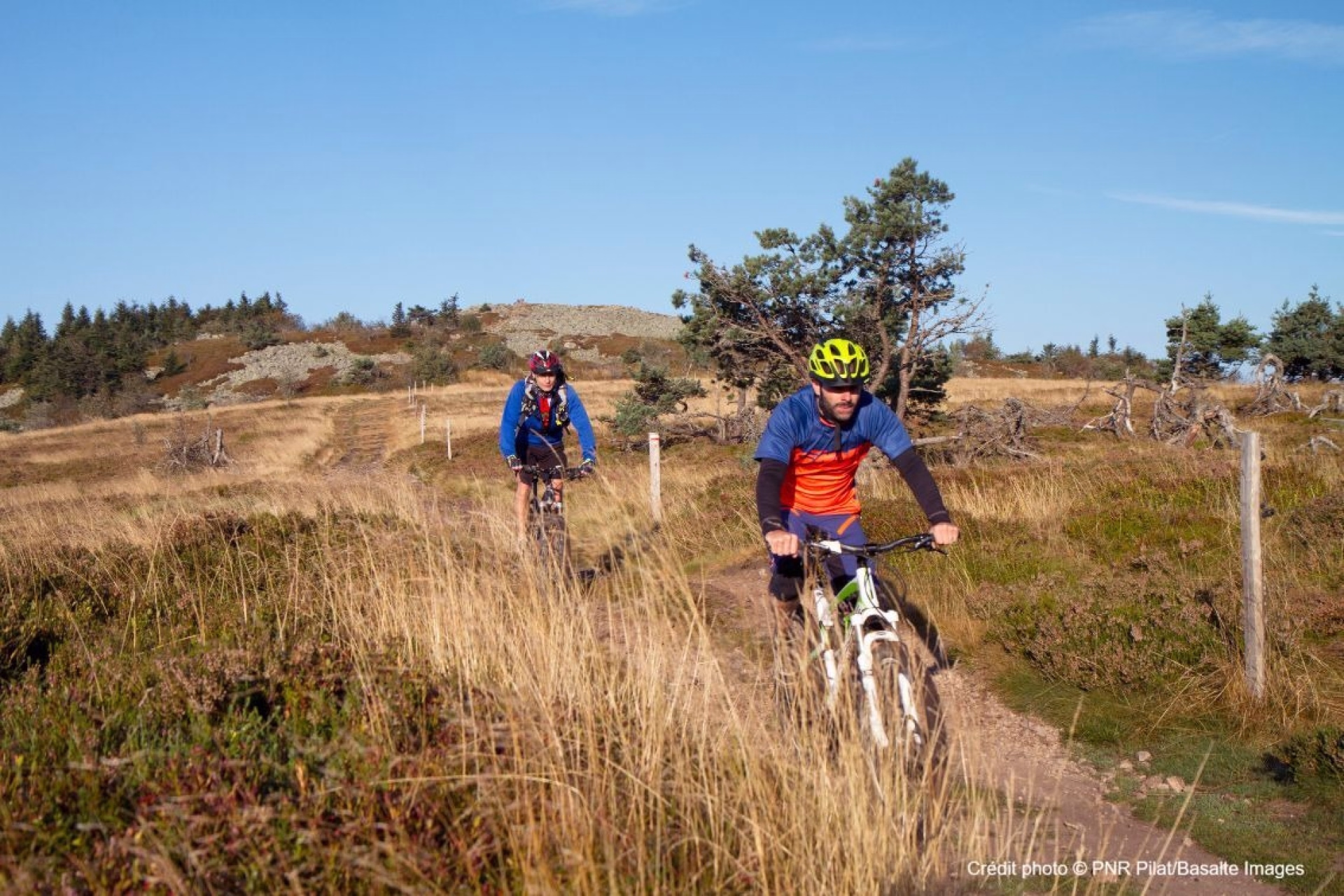 Mountain biking in the Pilat Rhodanien