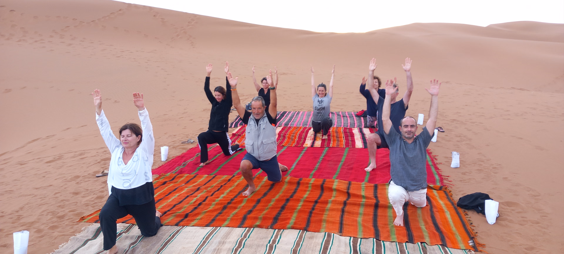 Trek initiatique, yoga, méditation, ayurvéda dans le désert du Sahara