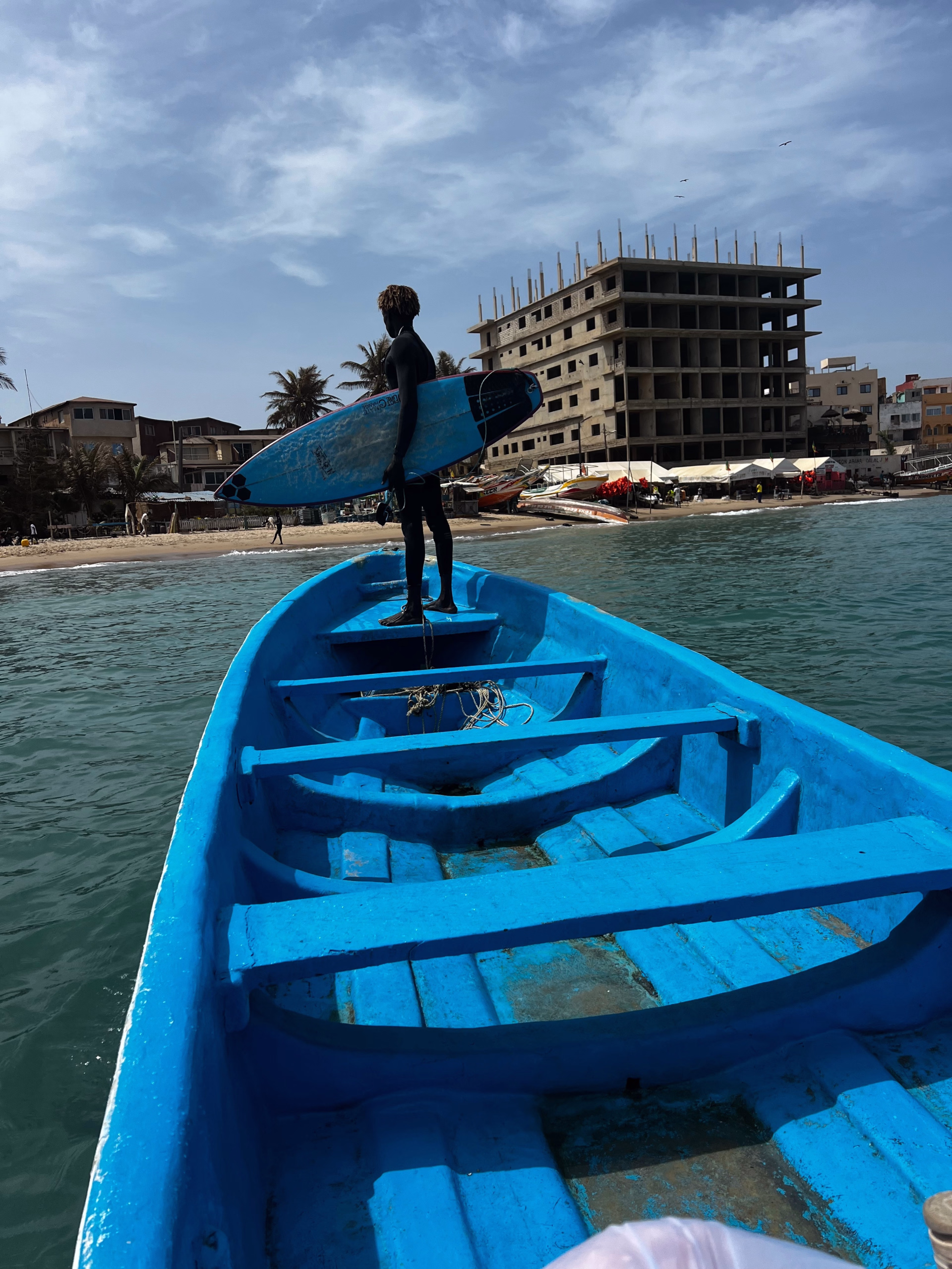 L'excellence du surf, au cœur de l'île de Ngor au large du Sénégal