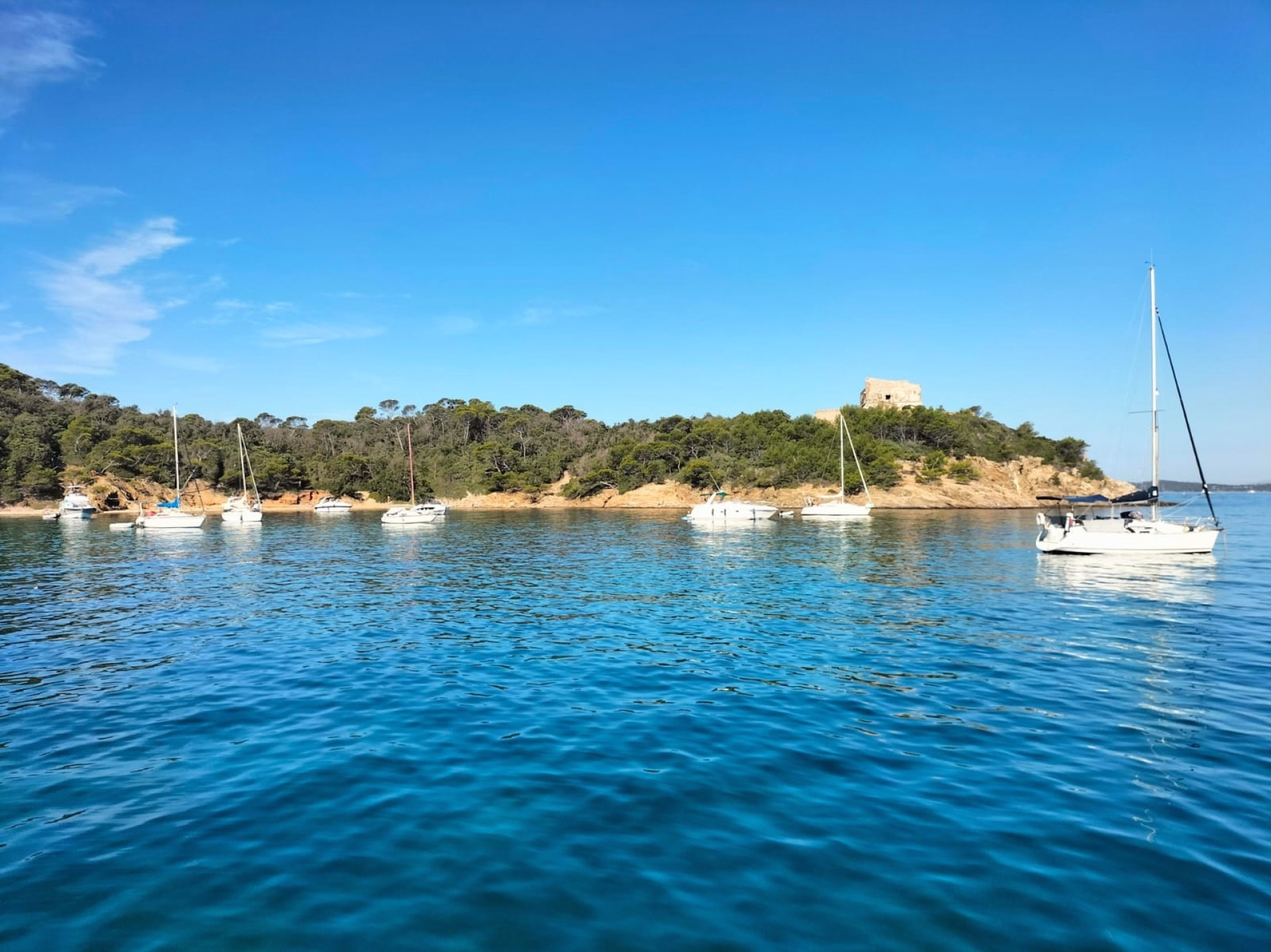 Stage de voile croisière 7 jours en Méditerranée départ de Golfe Juan