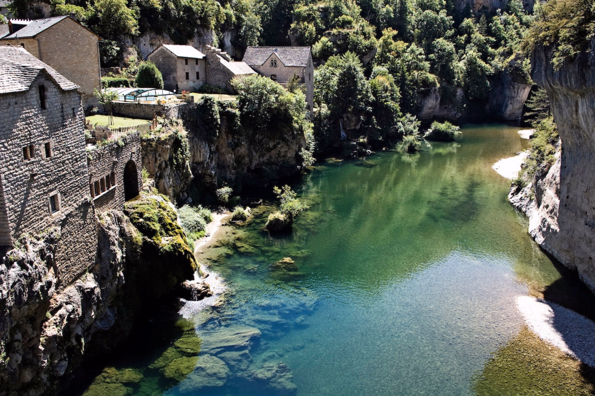 Le GR736 Les Gorges du Tarn de la Lozère à l'Aveyron