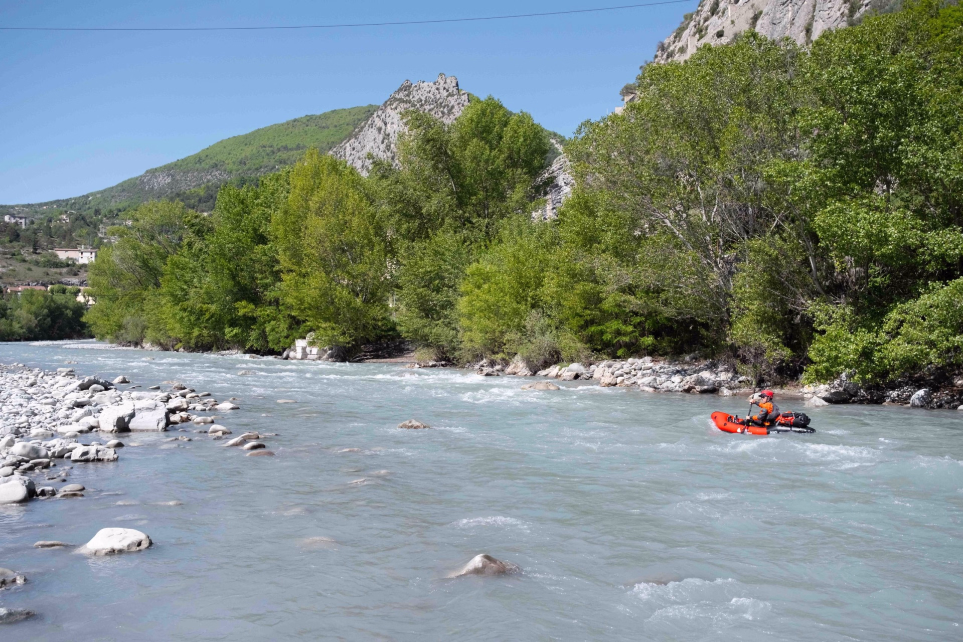 Randonnée et packraft dans le canyon de Daluis et la vallée du Var