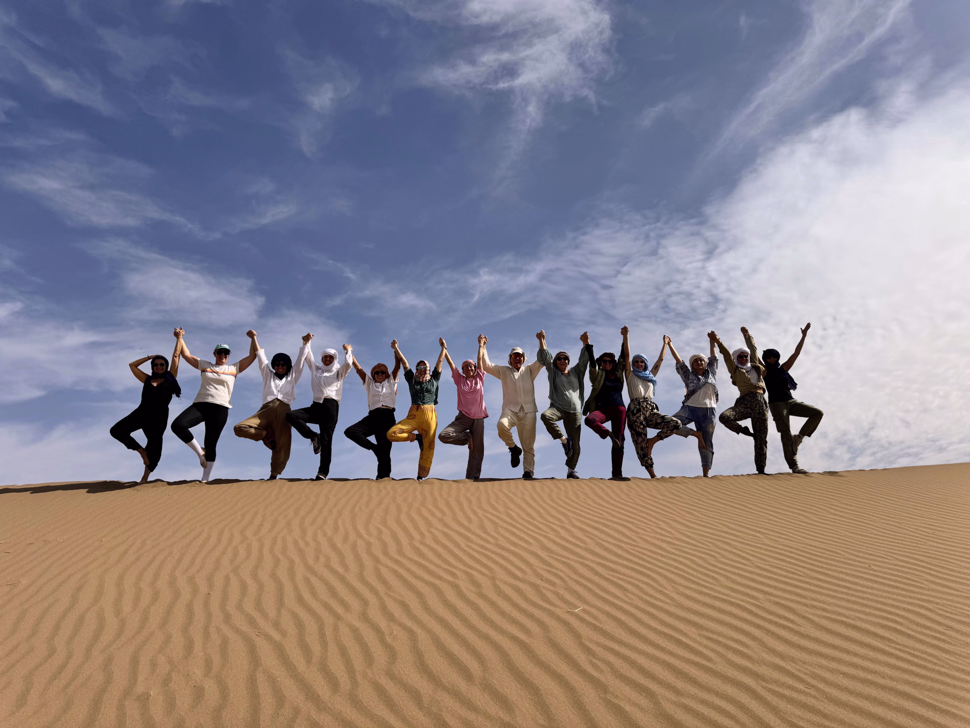 Voyage marche et yoga au cœur du Sahara