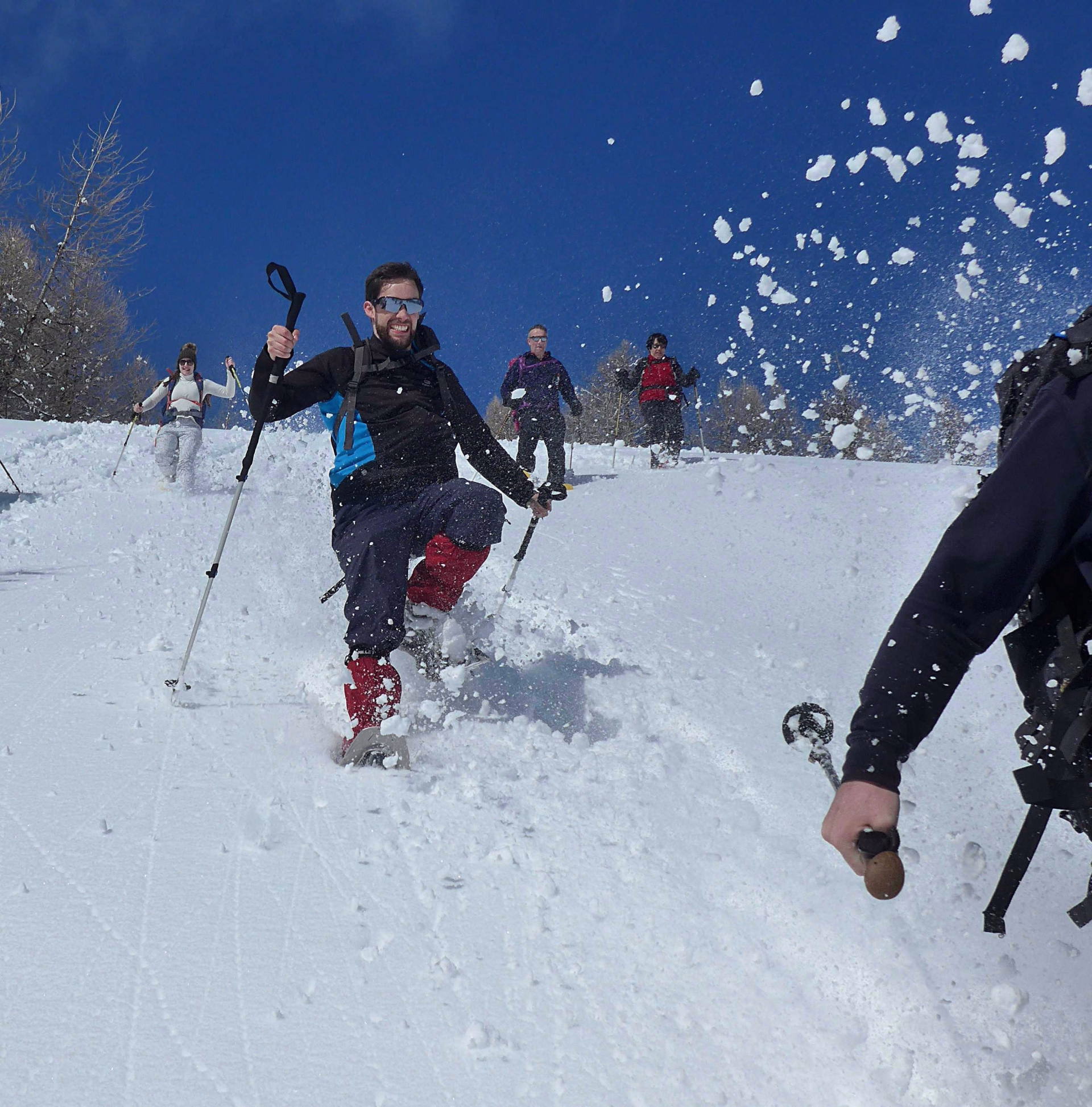 Tour de la Haute-Clarée en raquettes