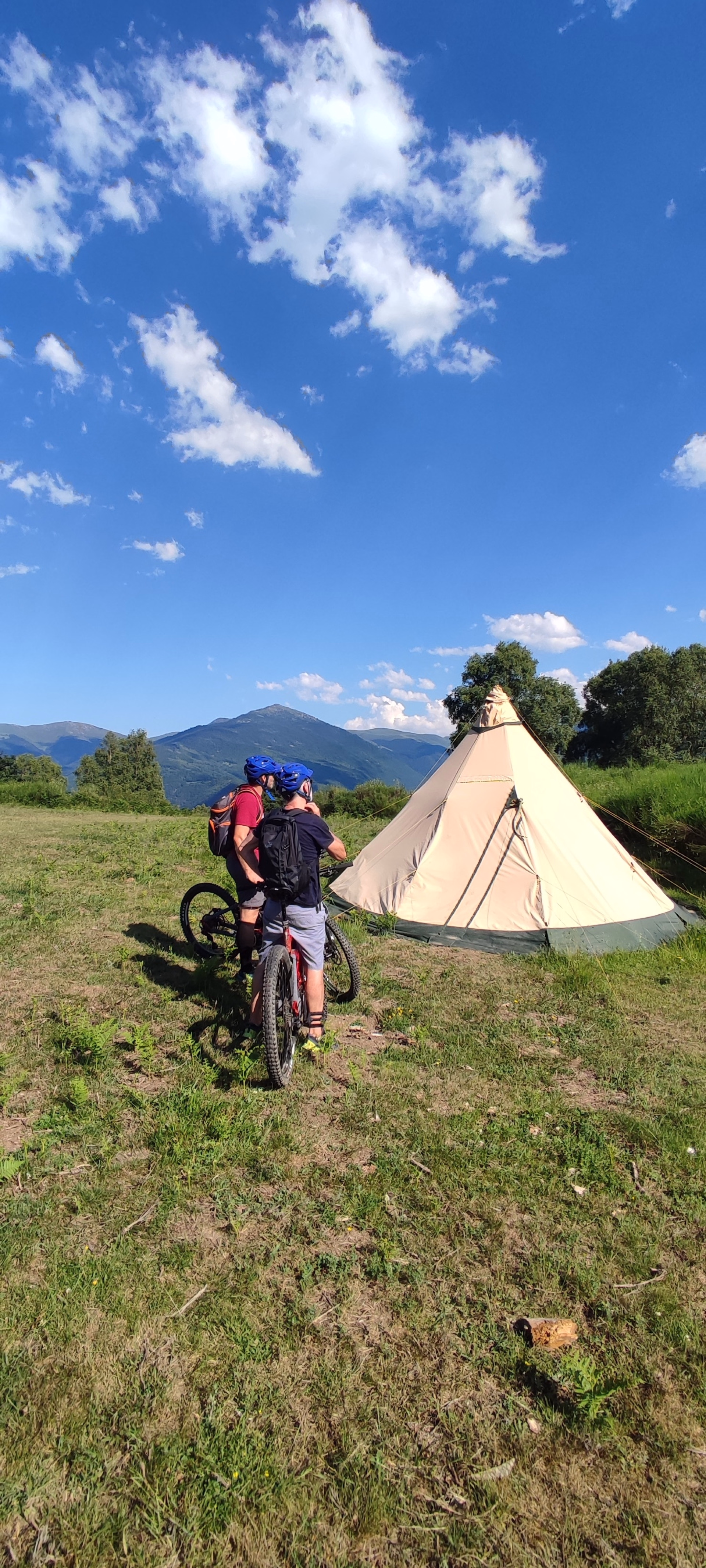 ⛺️ Bivouac/tente - Jour 1