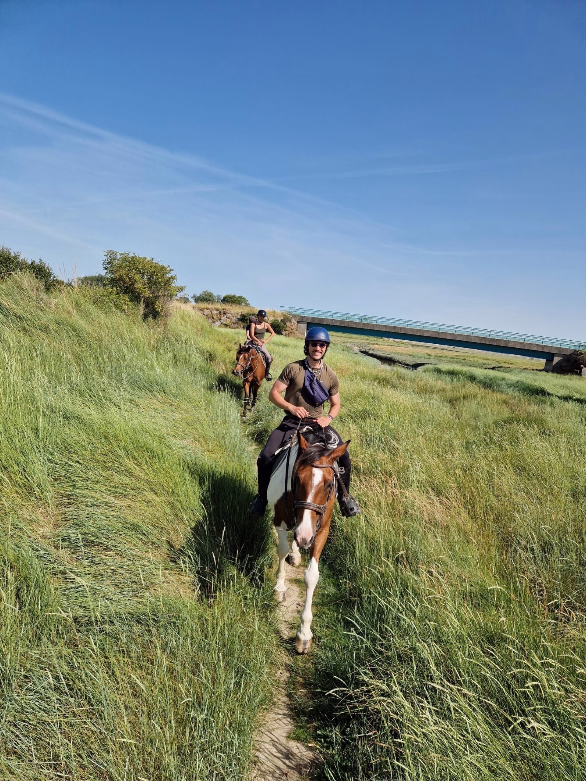 Reiten zu den Stränden von La Vanlée