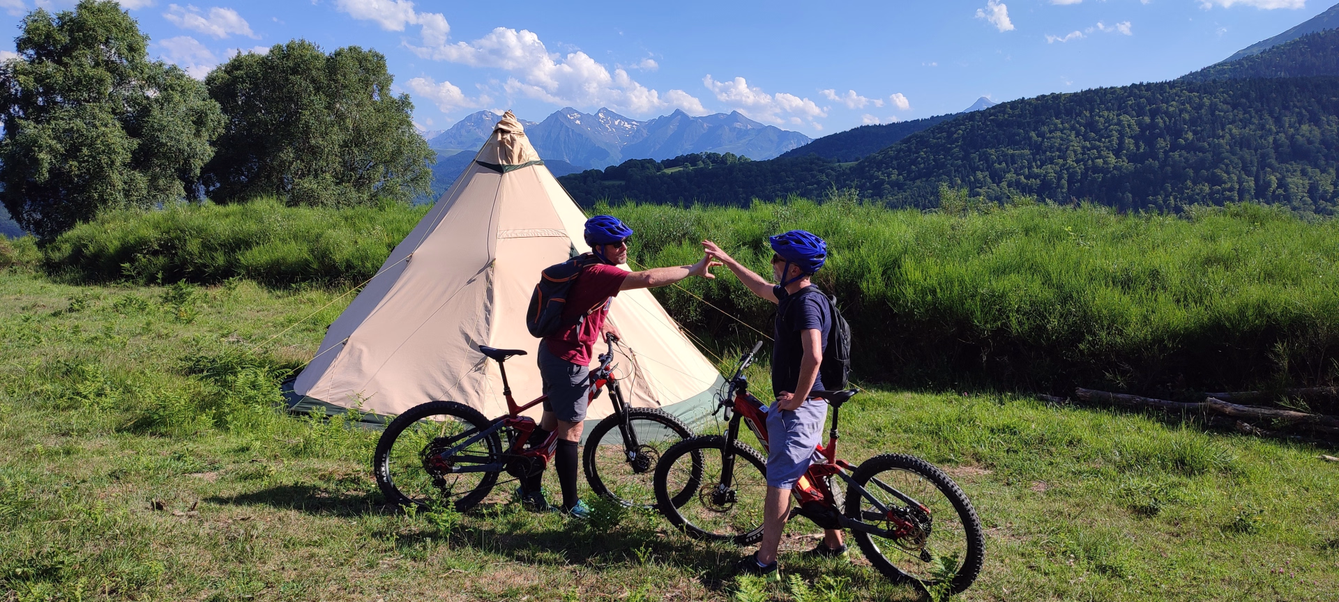 ⛺️ Bivouac/tente - Jour 1