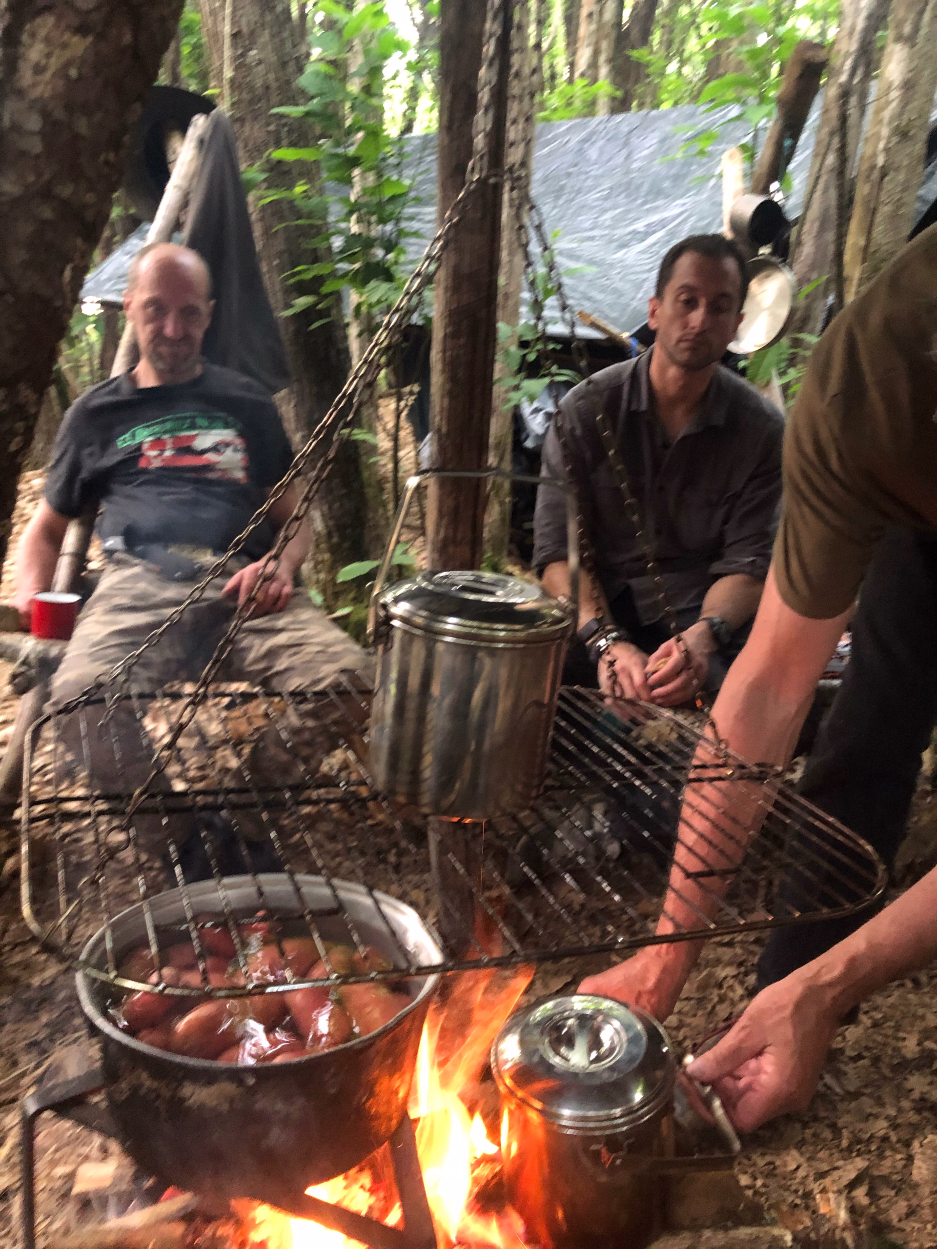 ⛺️ Bivouac/tente - Jours 1 à 4