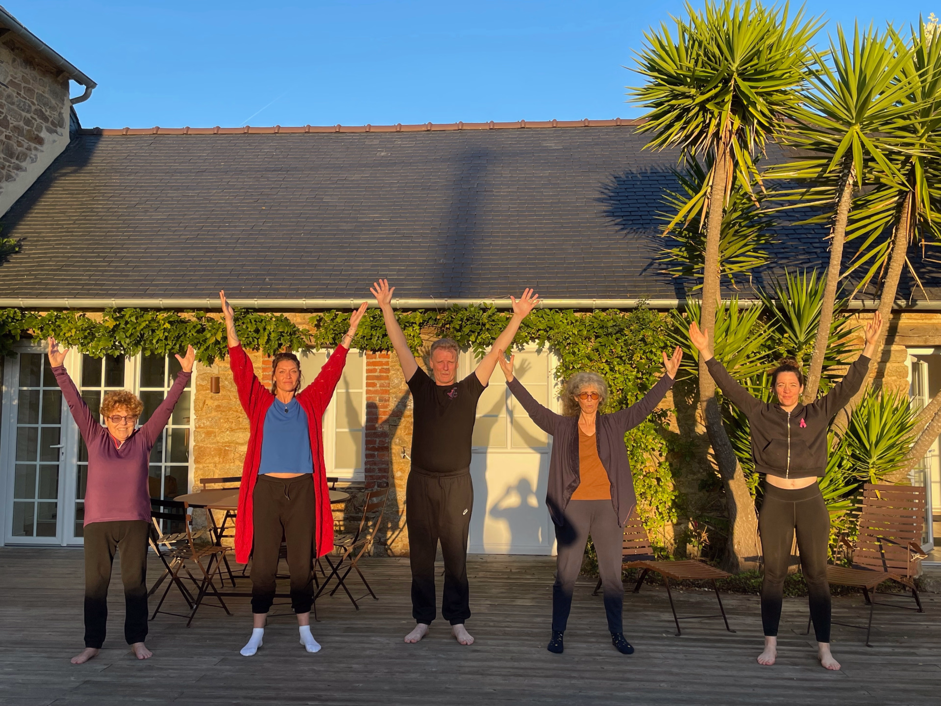 Stage privé de yoga et déconnexion en Côtes d'Armor