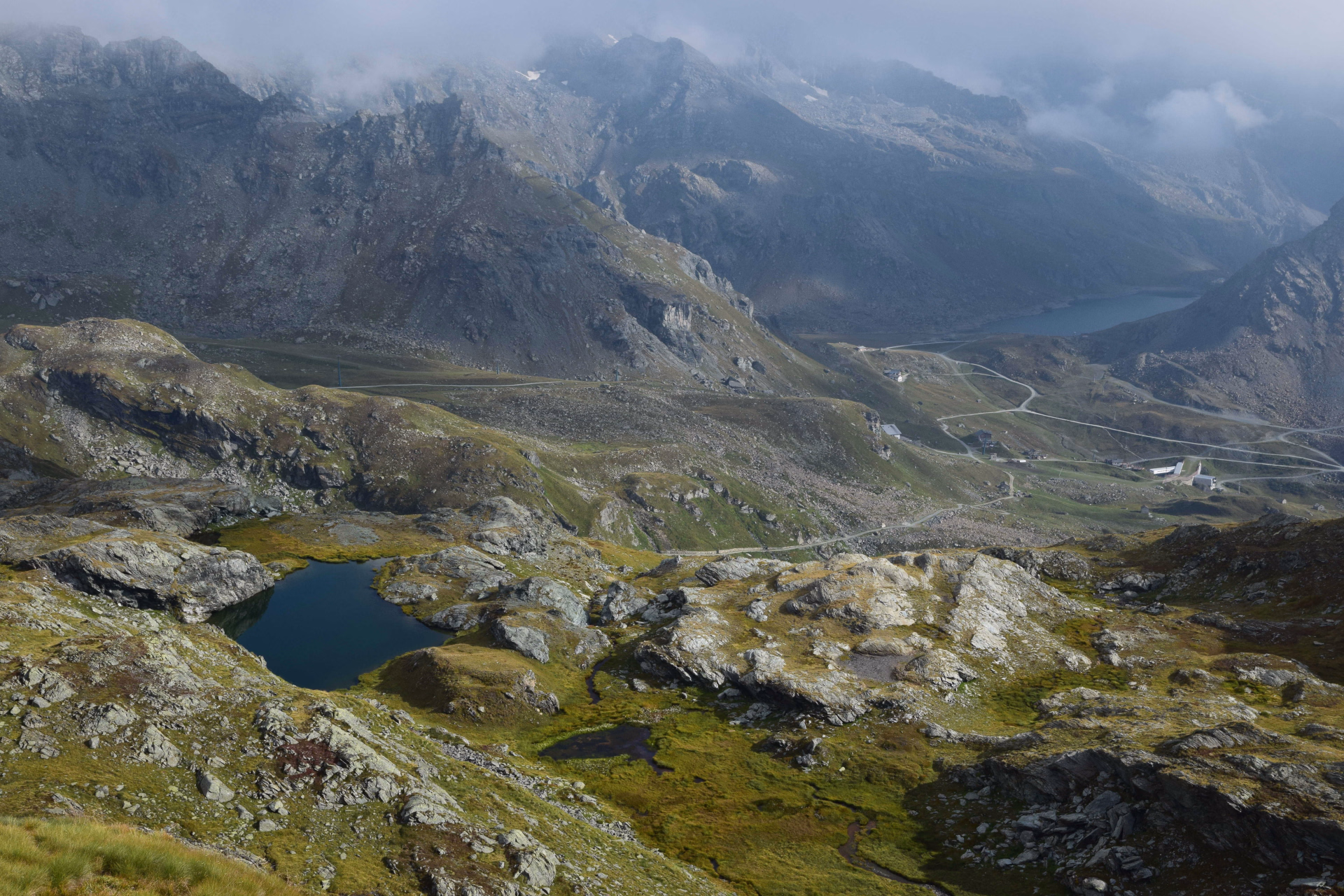 Vue depuis le refuge Gabiet par Stefano Gasparotto