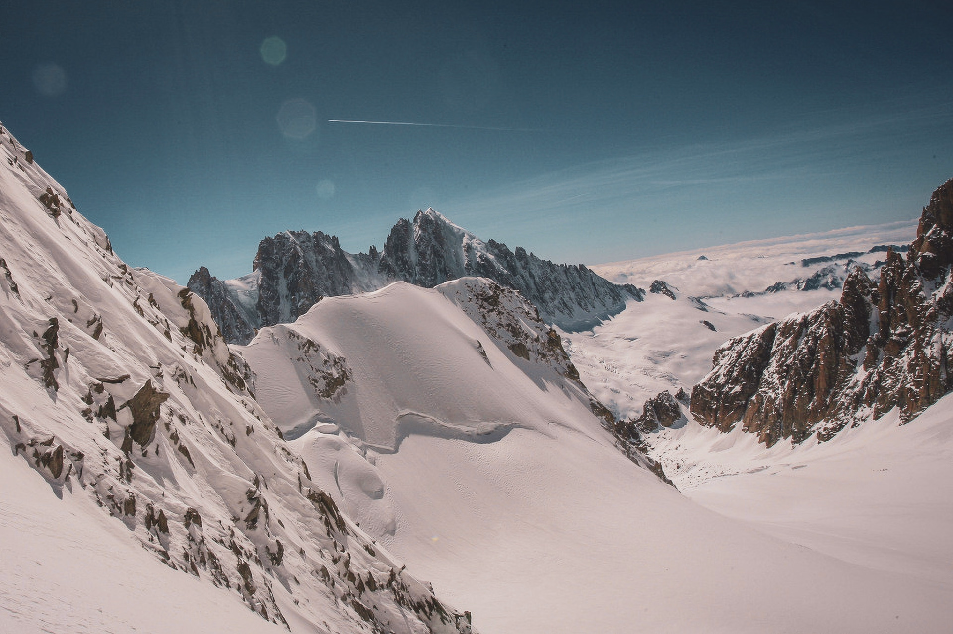 Immersion ski de rando au cœur des glaciers du massif du Mont Blanc