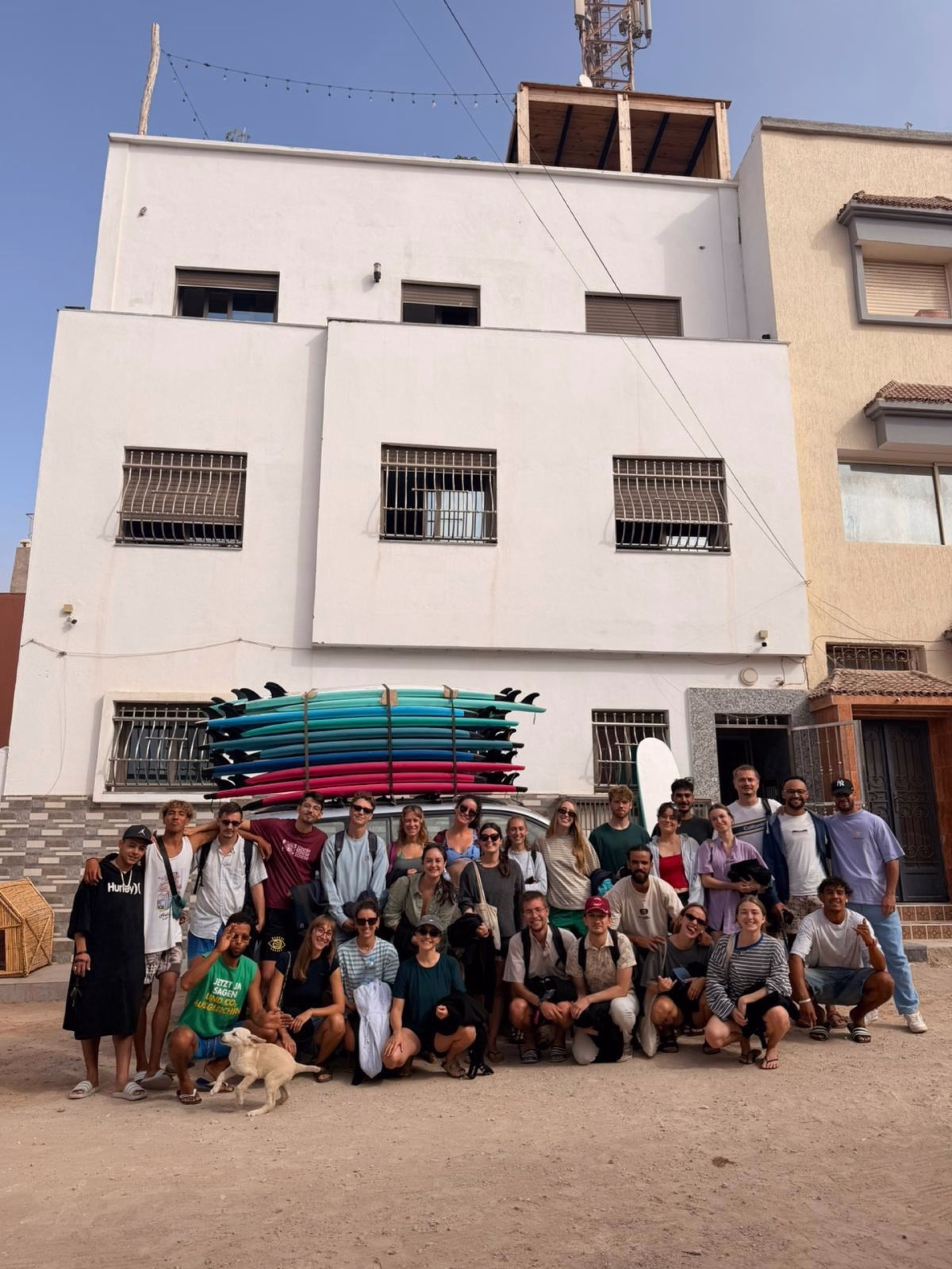 8 jours Surf & Yoga tout inclus à Tamraght, Taghazout Bay Maroc