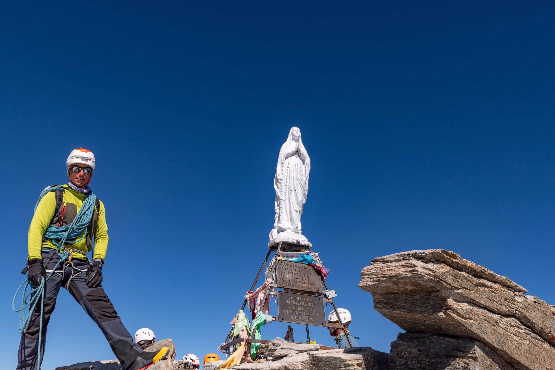 Le sommet du Grand Paradis ! © Le sommet du Grand Paradis !