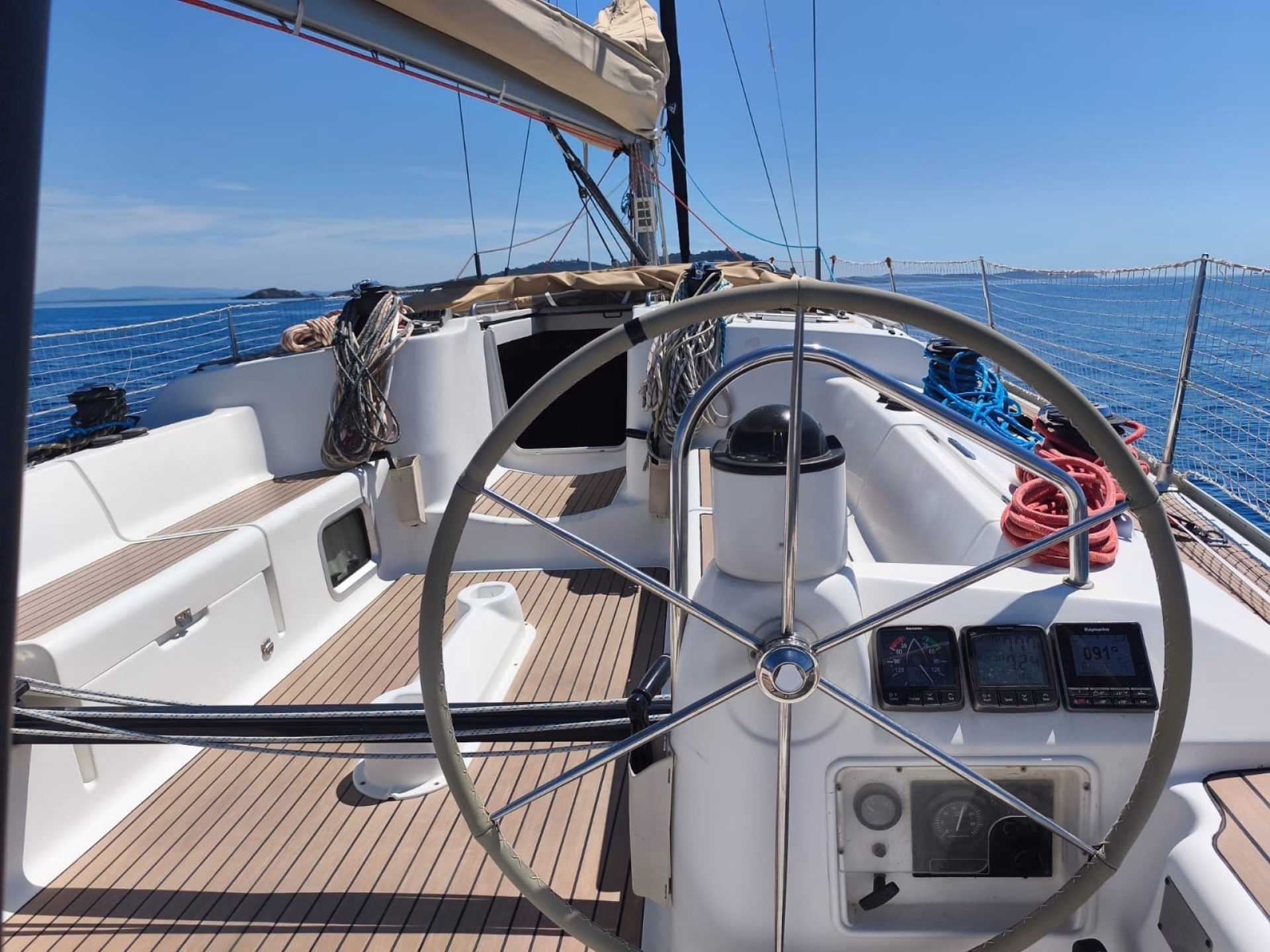 🚢 Bateau de croisière à voile - Jours 1 à 4