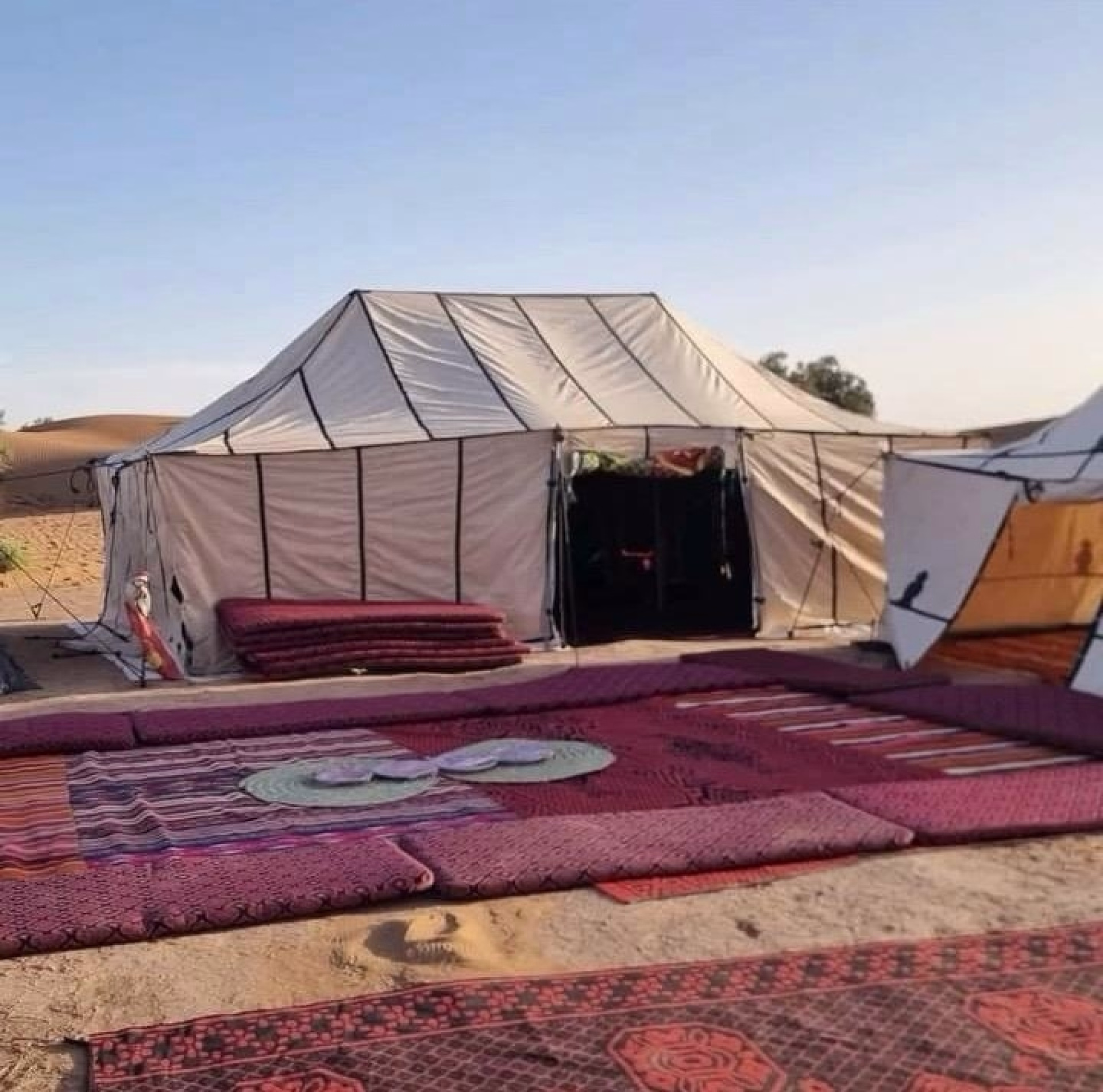 ⛺️ Bivouac / Tente - Jours 1 à 3