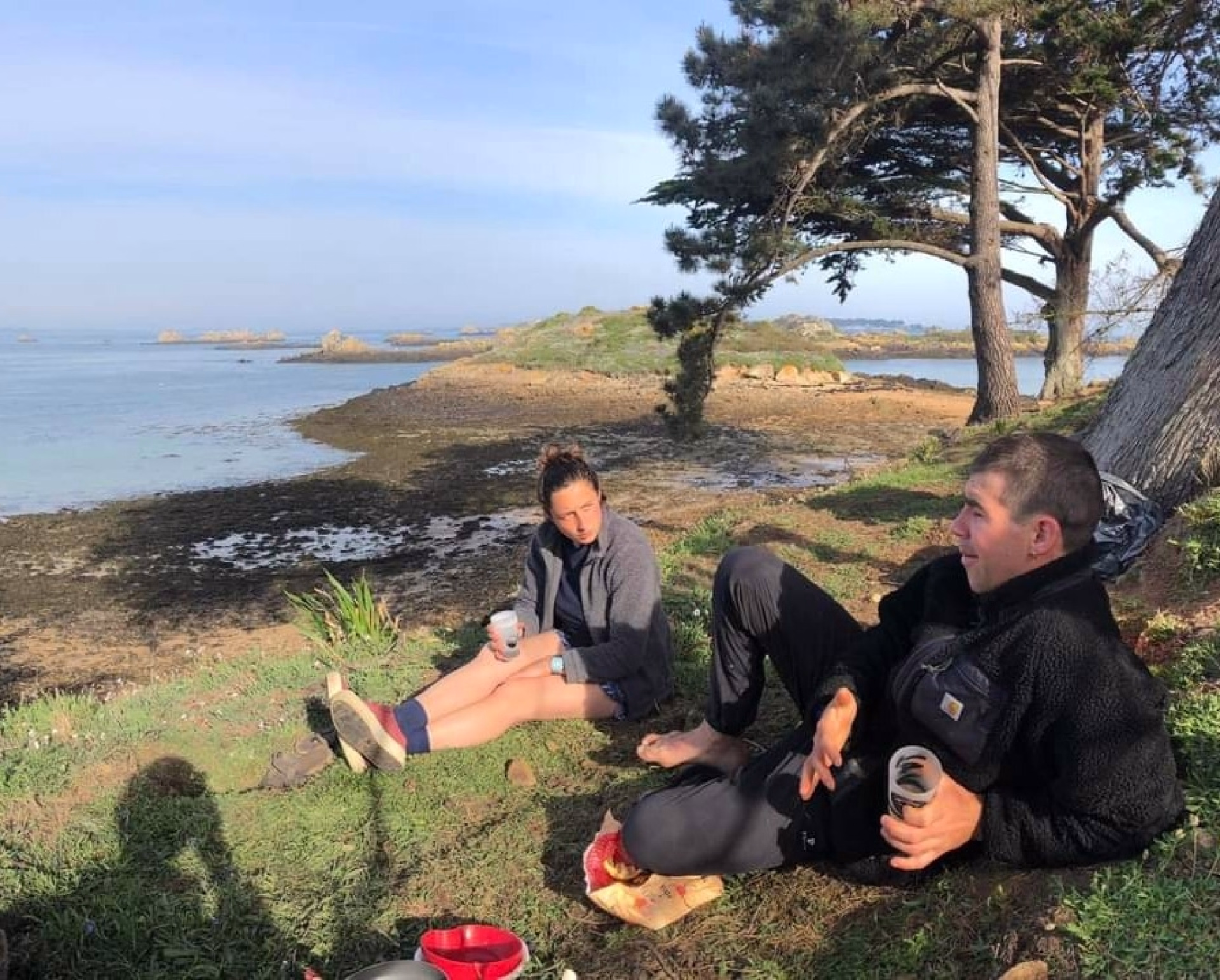 Itinérance en kayak de mer entre Houat et Hoedic