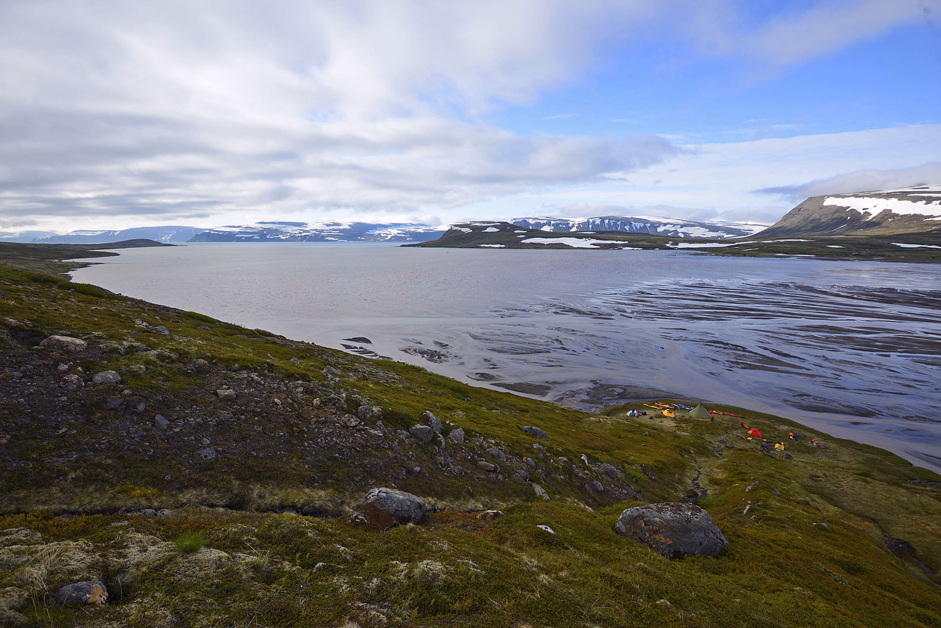Pagayer en pleine nature en Kayak de mer à Hornstrandir