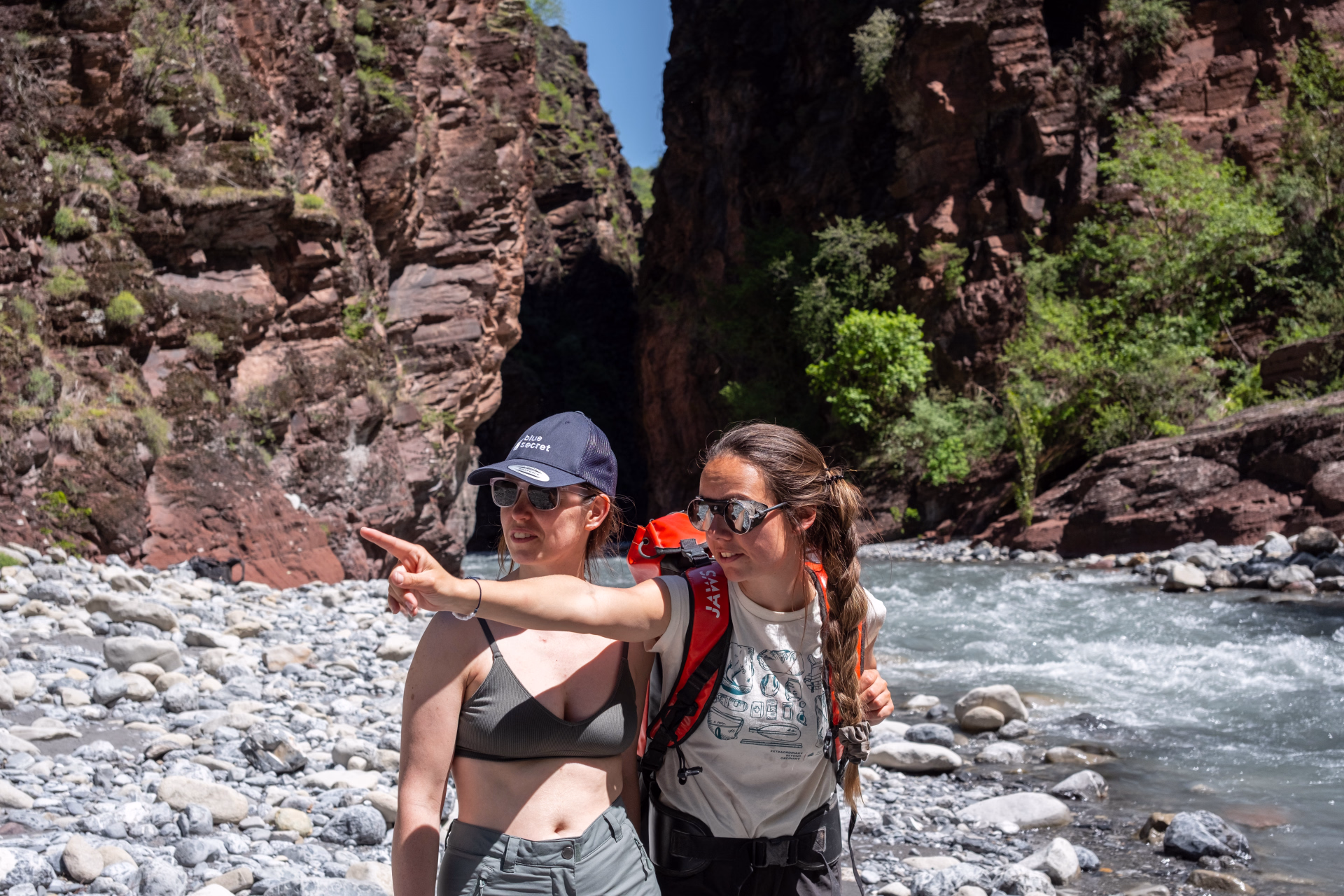 Randonnée et packraft dans le canyon de Daluis et la vallée du Var