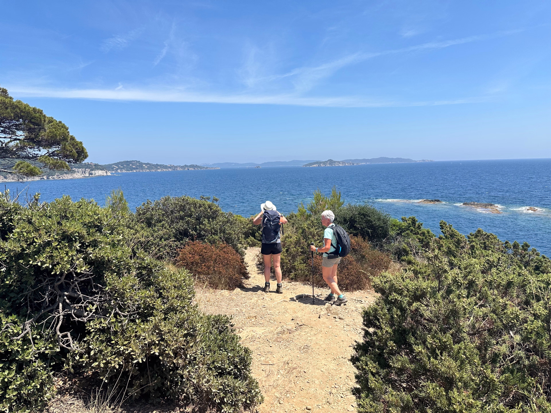 Randonnée sur les Iles d'Or : Porquerolles et Port Cros