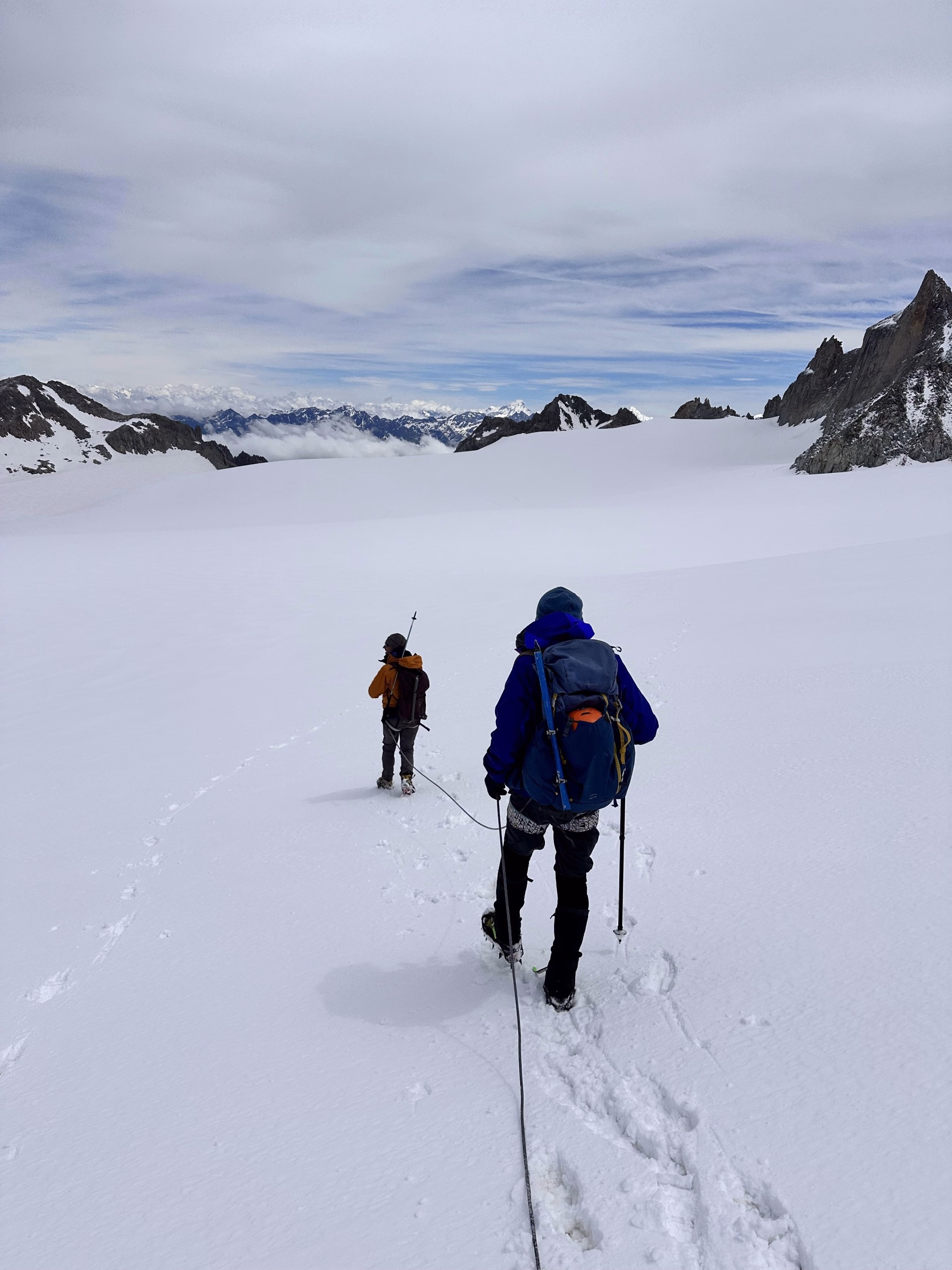 Acclimatation au Grand Paradis et ascension du Mont Blanc