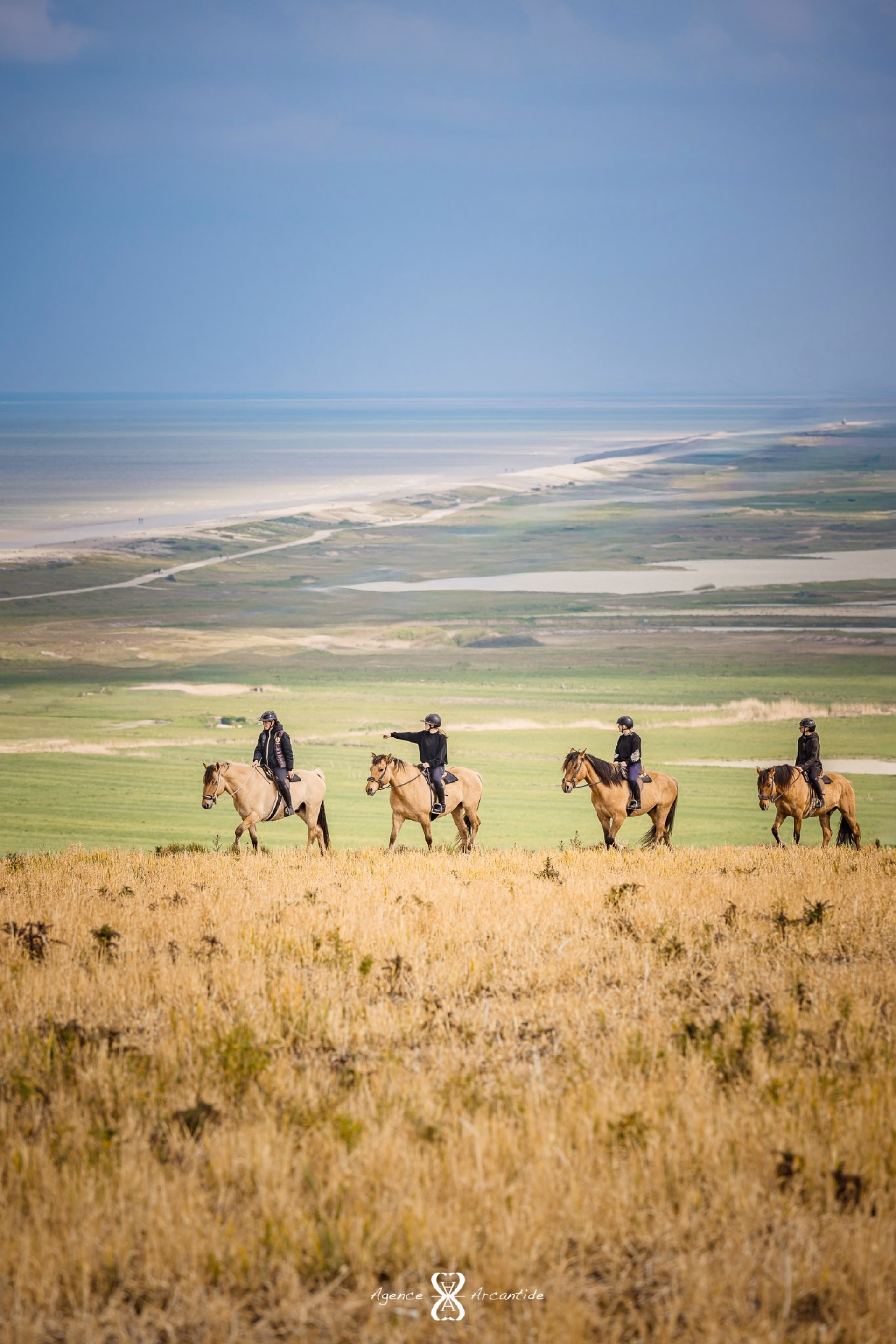 Randonnée à cheval en Baie de Somme
