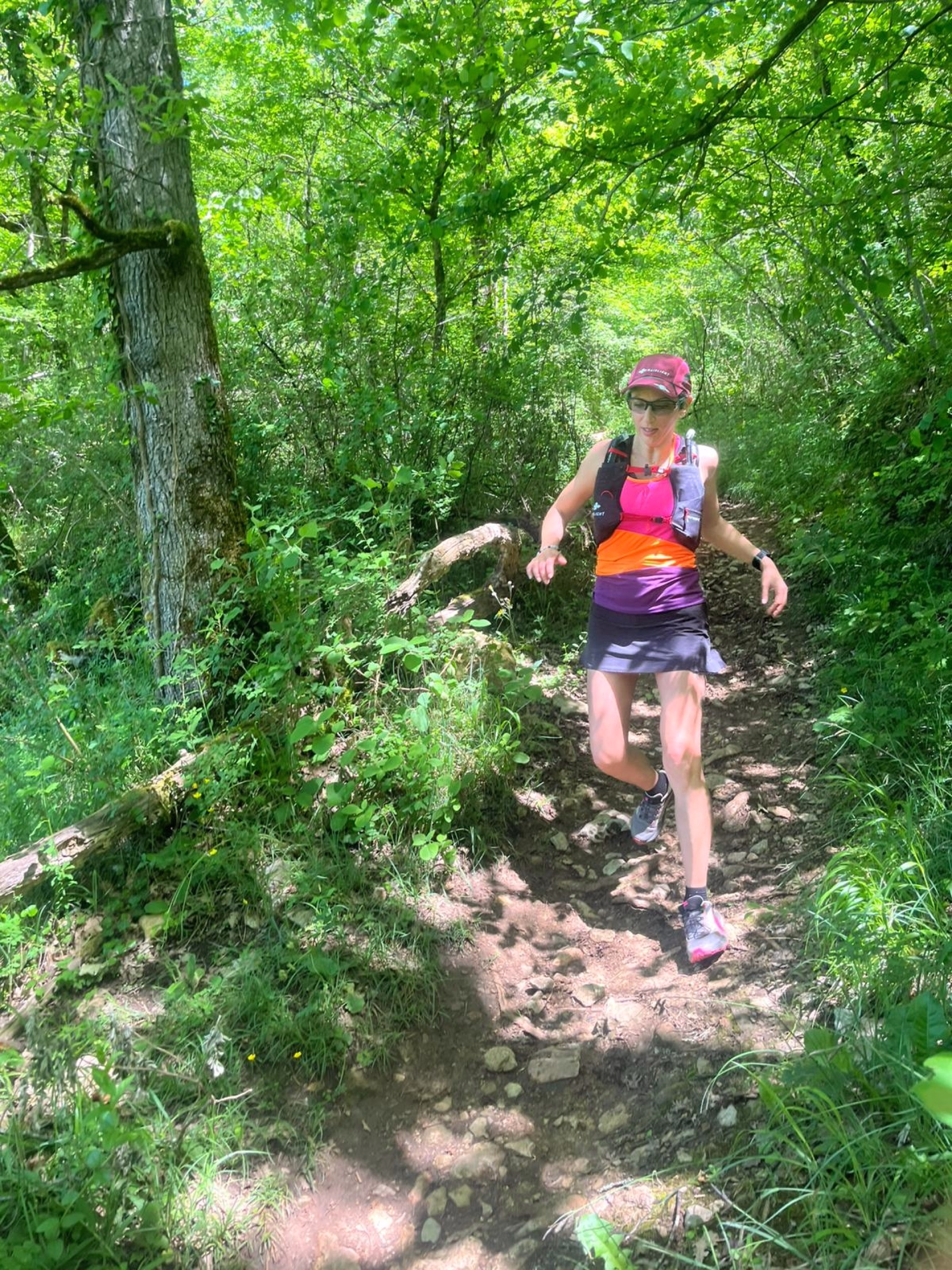 Trail dans l'aveyron avec Sylvain Court - Sur les terres des Templiers