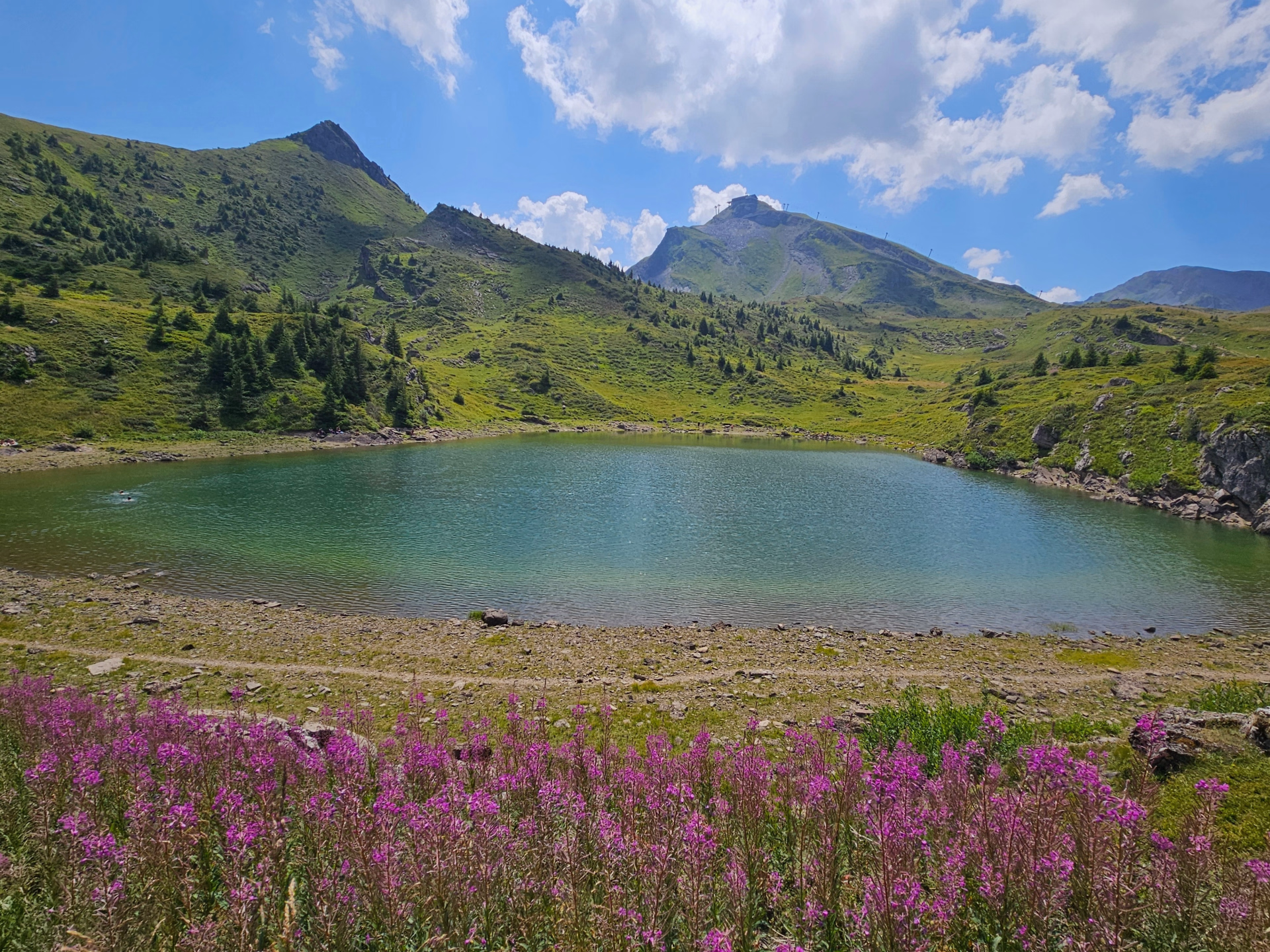 Escapade trail en liberté face aux Dents du Midi