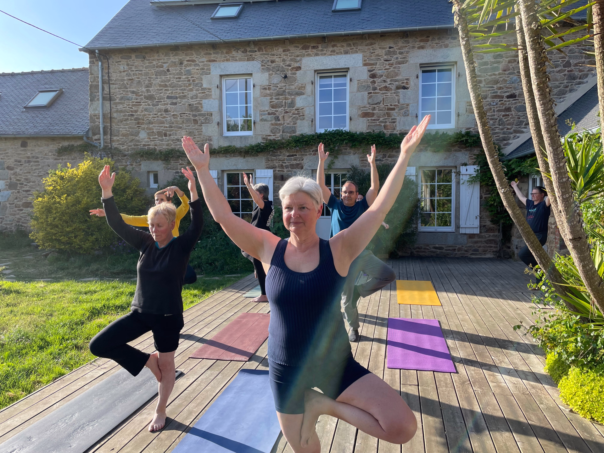 Stage privé de yoga et déconnexion en Côtes d'Armor