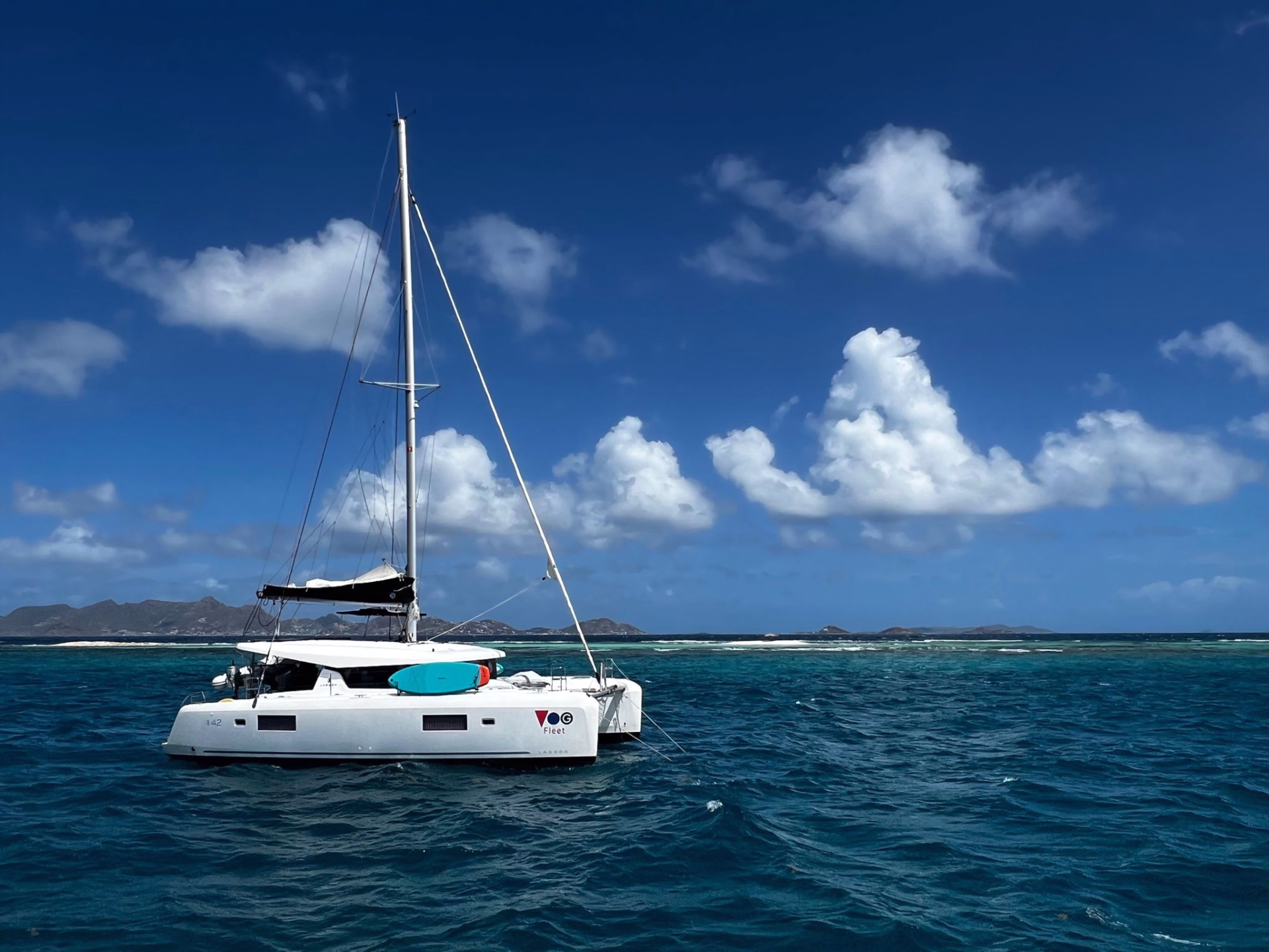 Stage de catamaran en école de croisière vers les Grenadines