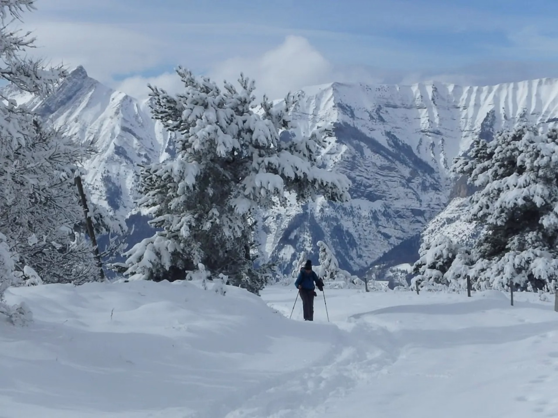Raquettes et gastronomie dans les Ecrins