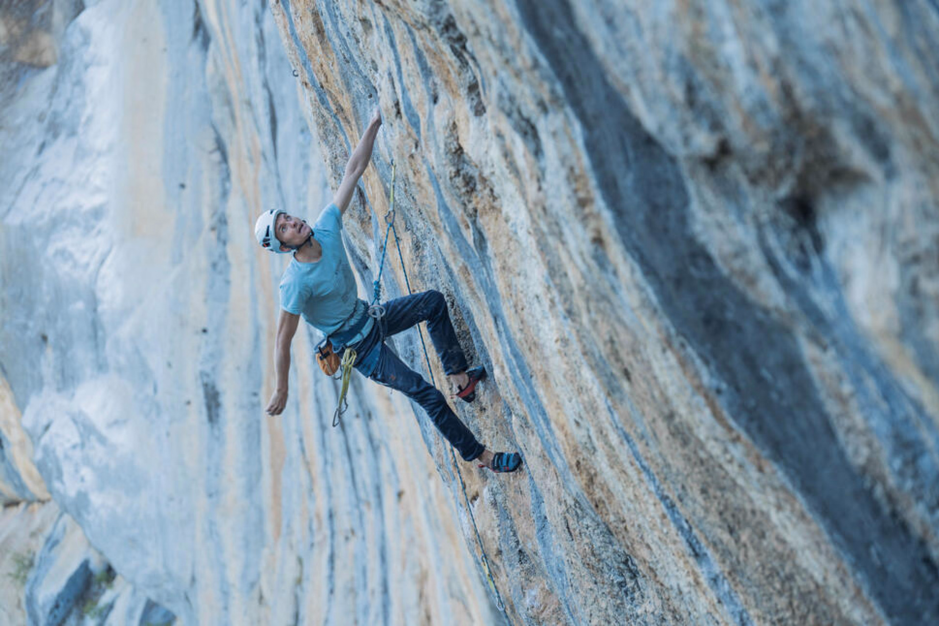 escalade en falaise
