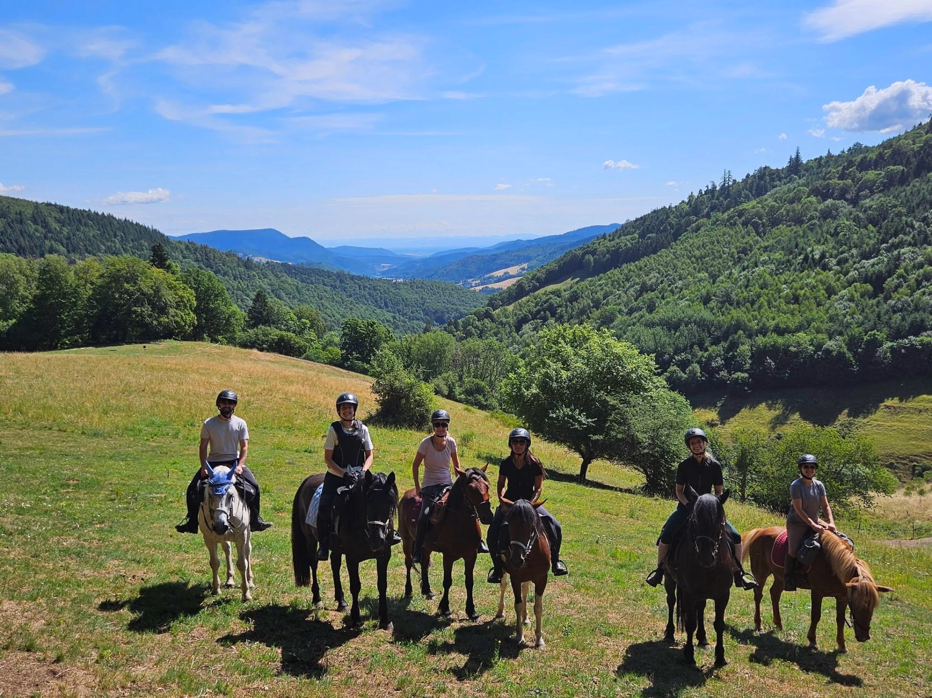 Randonnée de 5 jours à cheval dans les Vosges