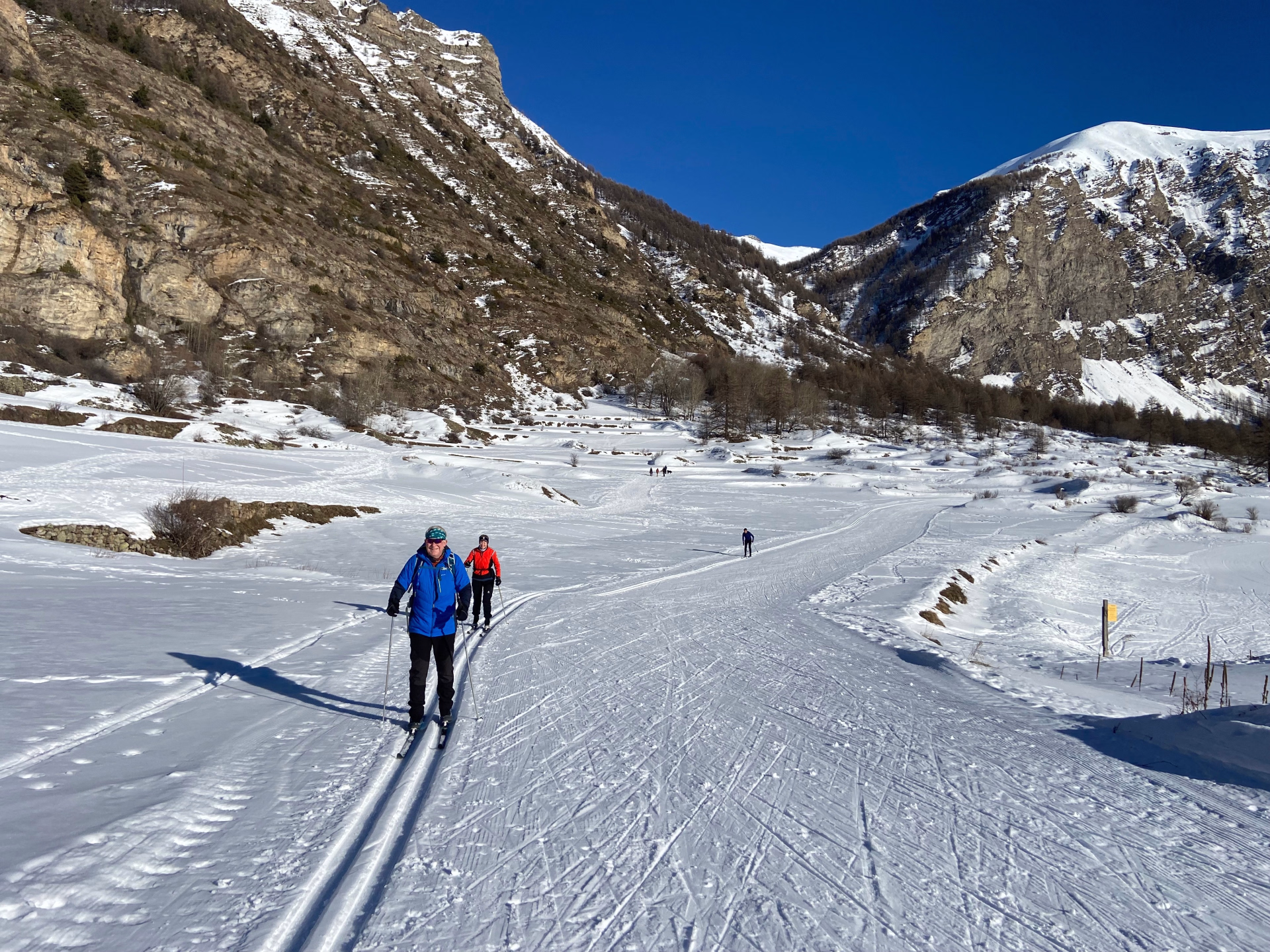 Long week-end découverte du ski de fond dans les Alpes du Sud