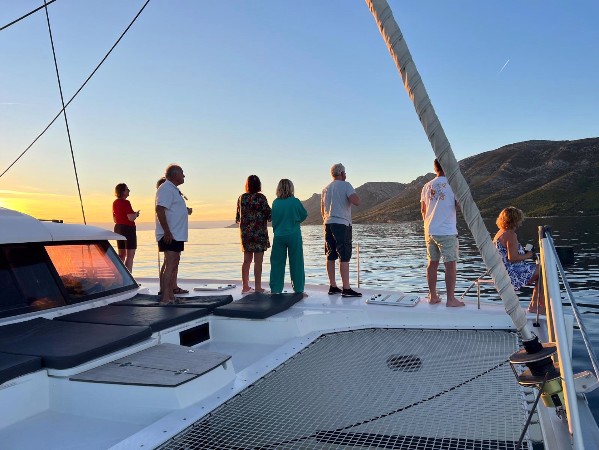 Croisière conviviale en catamaran entre les îles Dalmates