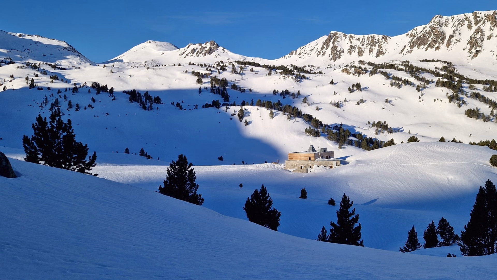 Ski de rando dans la réserve du Néouvielle