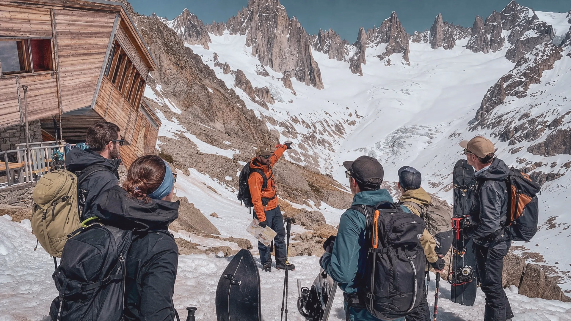 3 jours d'itinérance en splitboard au cœur du massif du Mont-Blanc