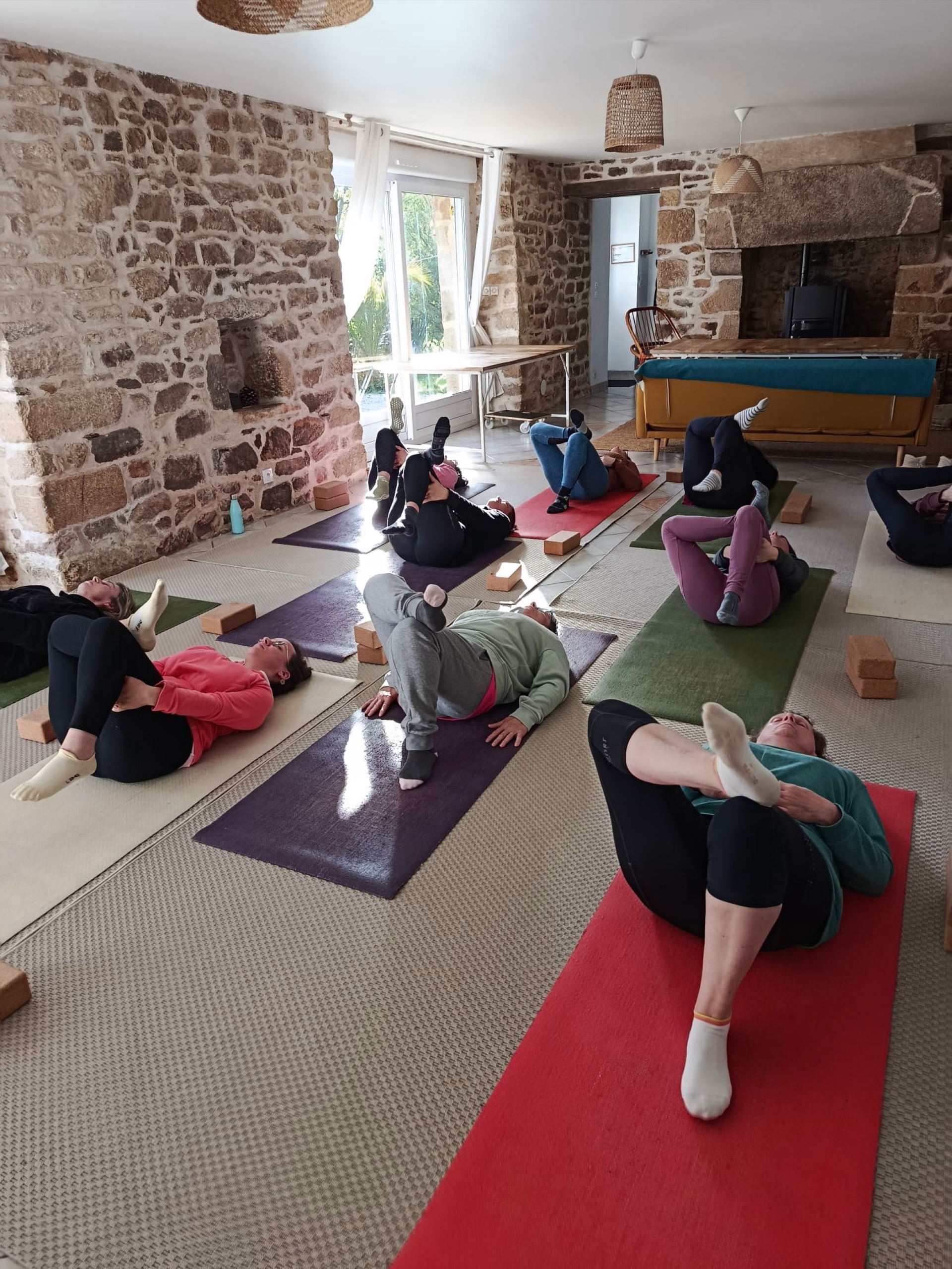 Week-end bien-être dans le Morbihan : Yin yoga et yoga nidra