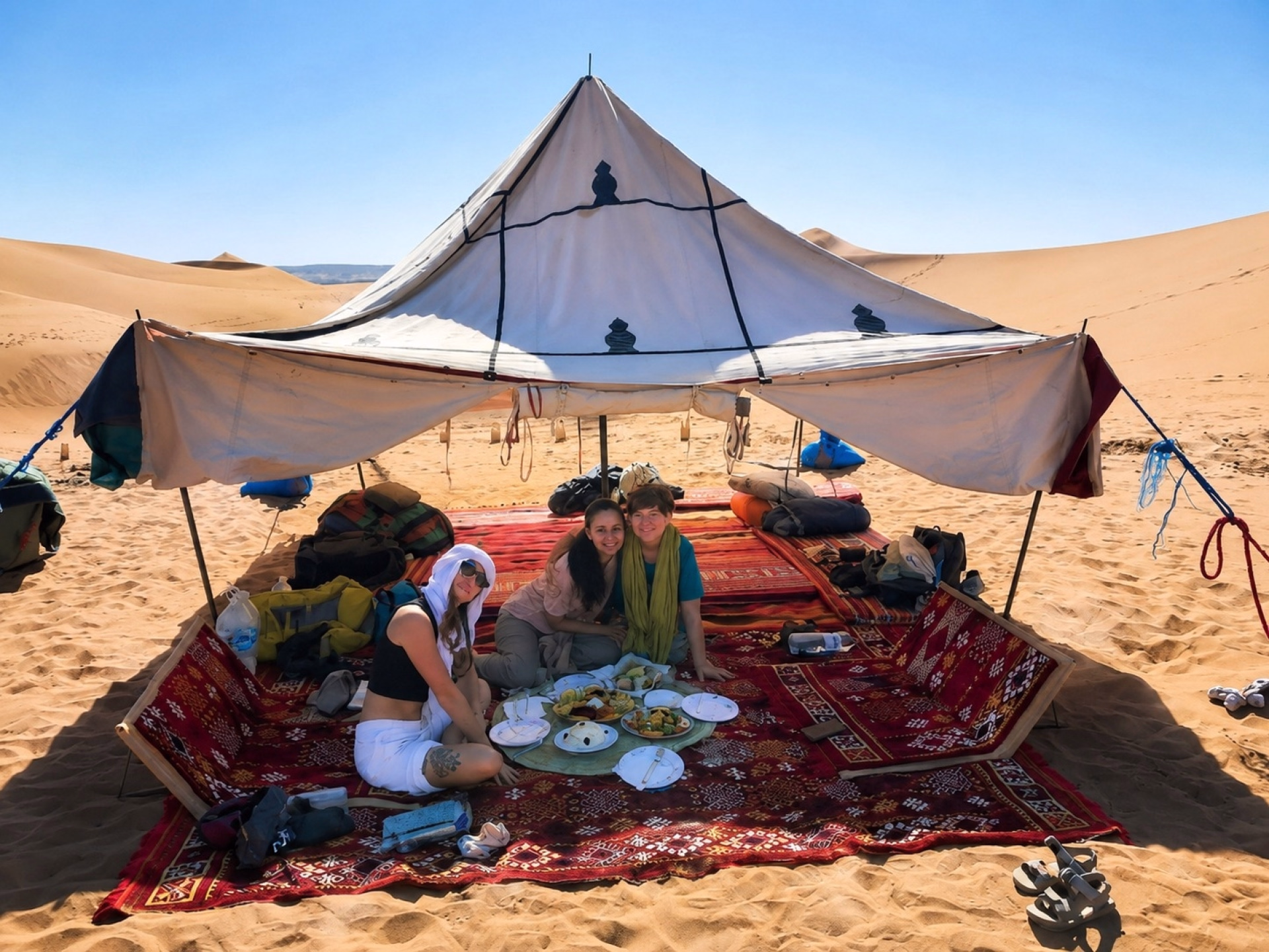 Trekking familial de 7 jours dans le désert marocain