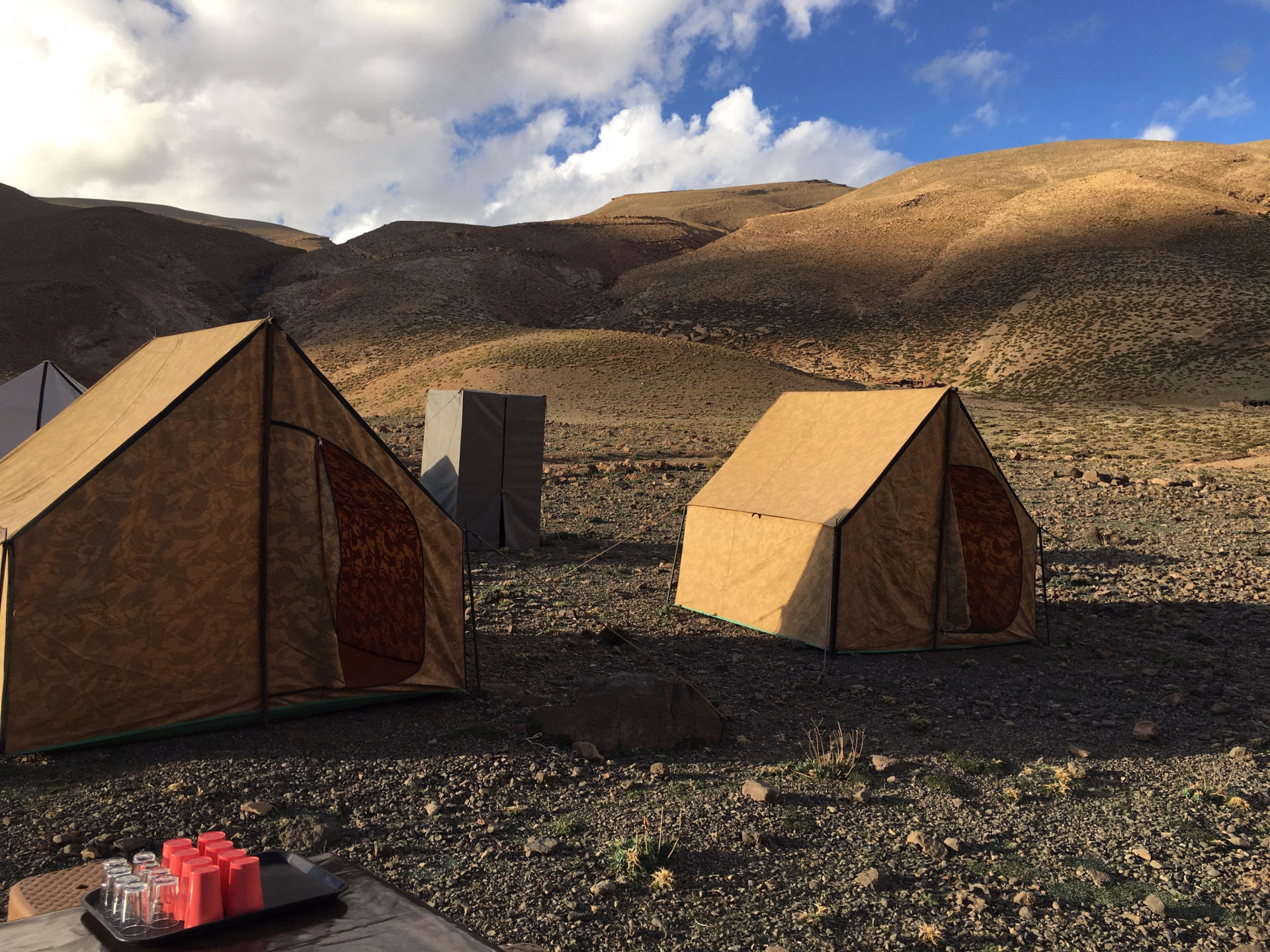 ⛺️ Bivouac/tente - Jours 2 à 6