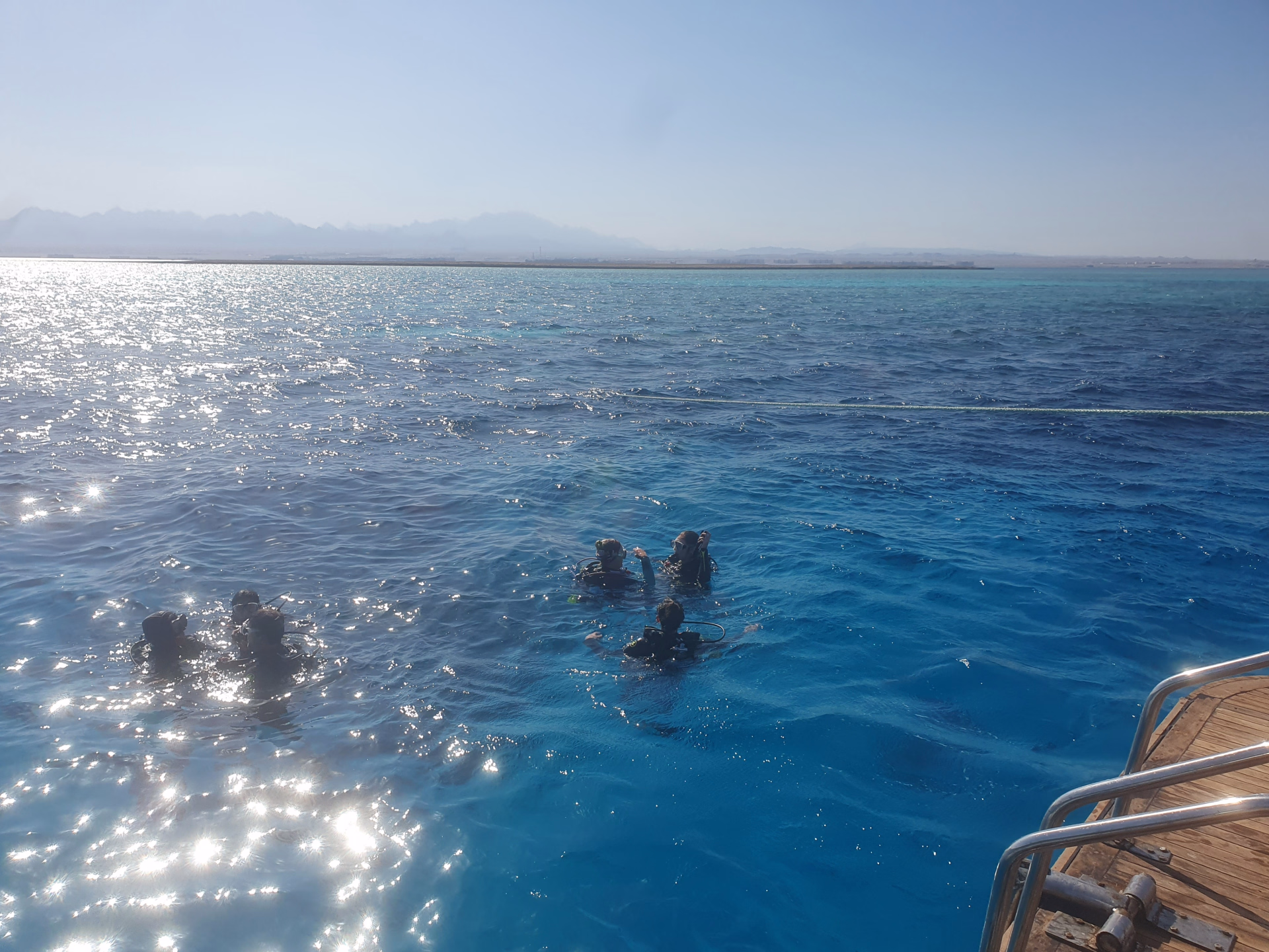 Plongée débutant à Safaga en mer Rouge