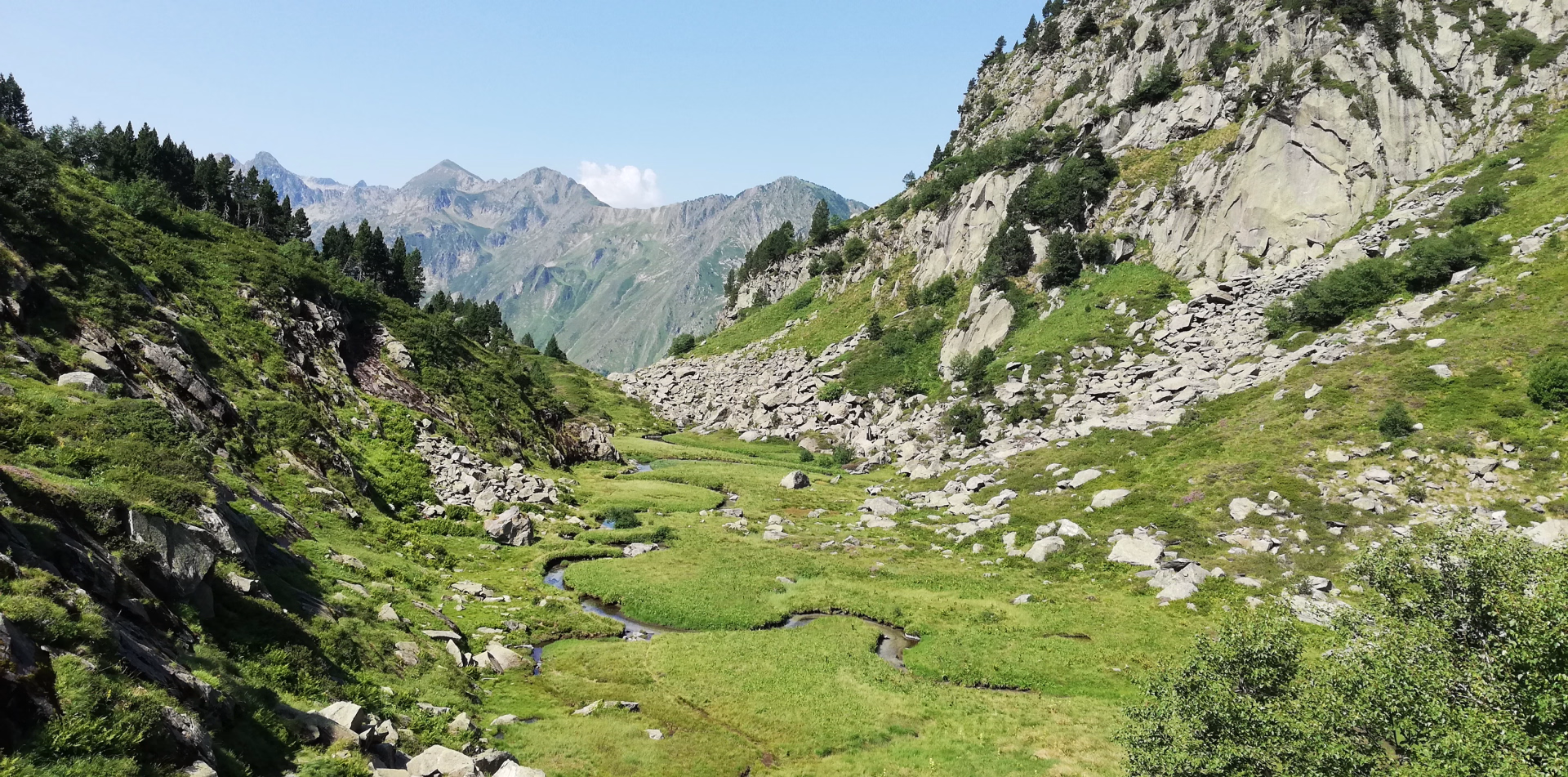 Photo de montagne dans les Pyrénées