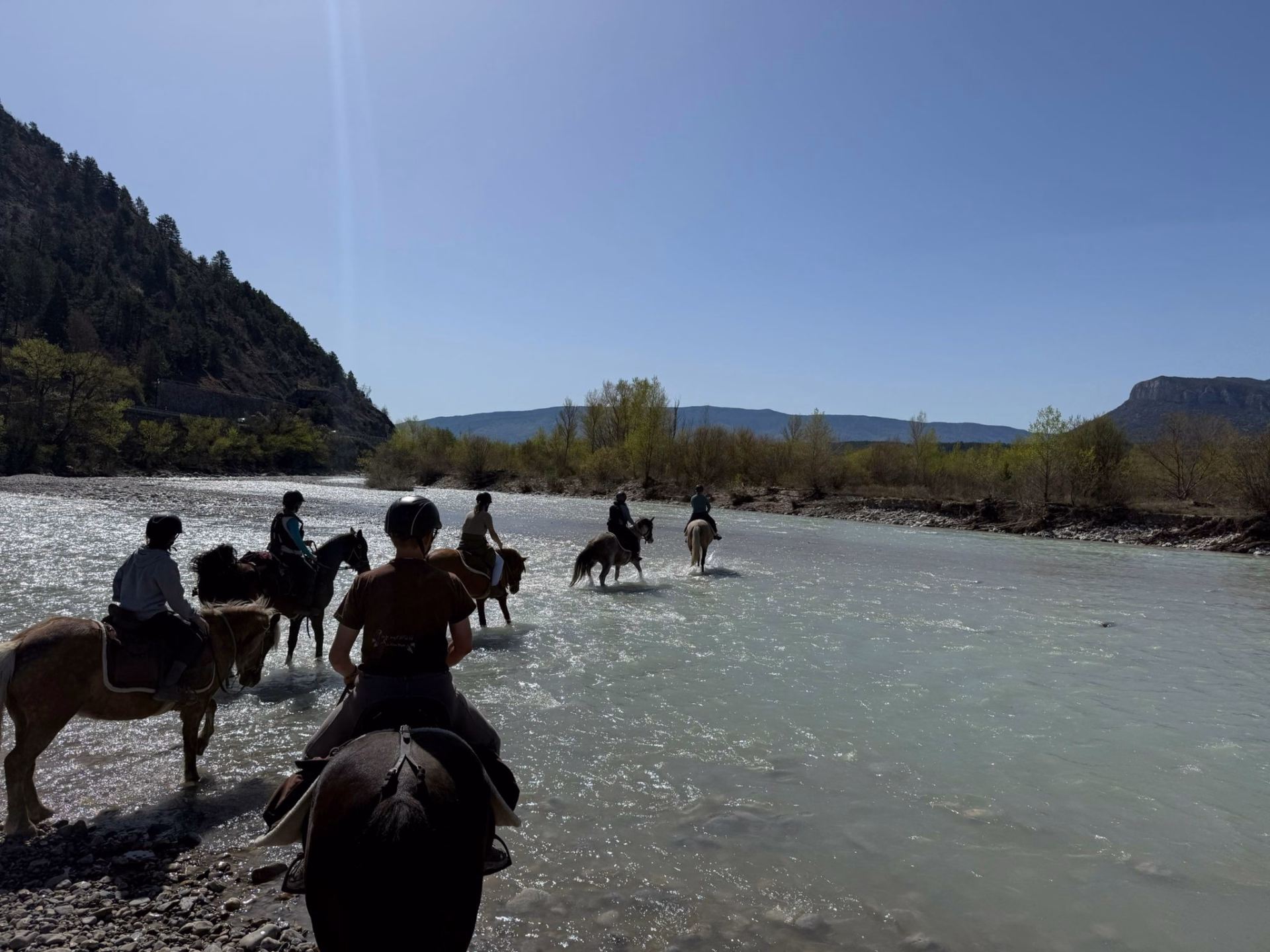 Les Baronnies provençales à cheval