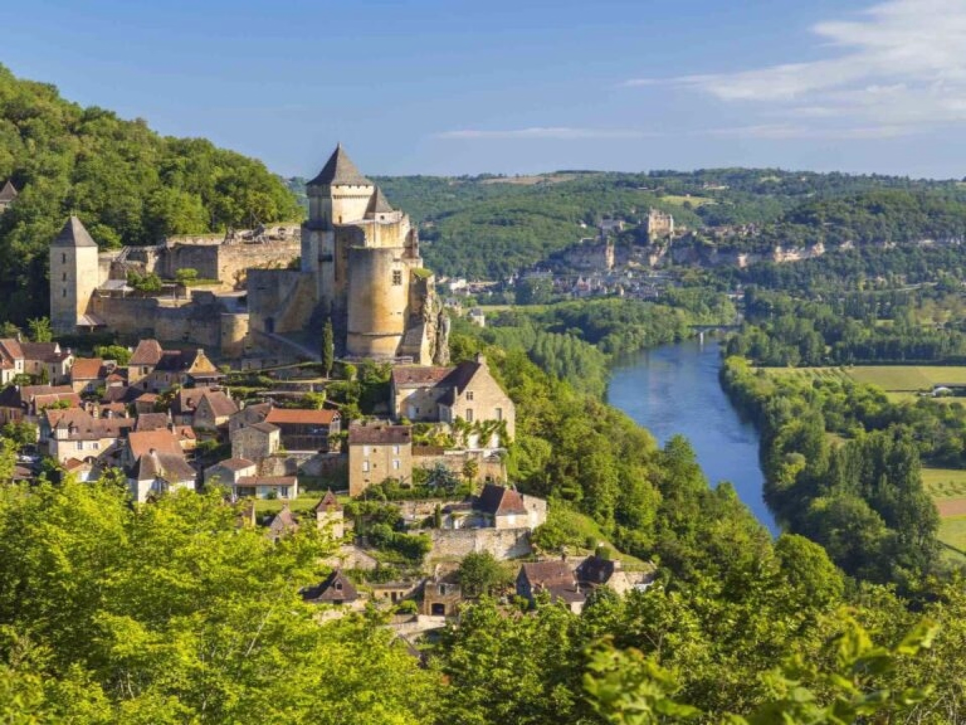 Randonnée vtc au cœur des villages du Lot et de la Dordogne