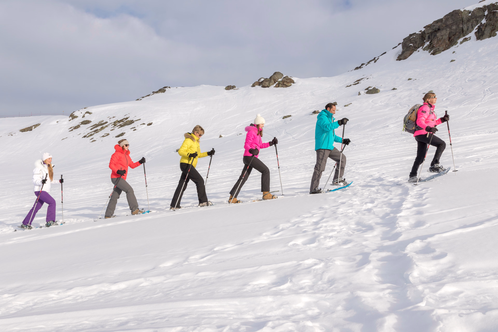 Yoga, rando raquettes et chiens de traîneaux en Auvergne