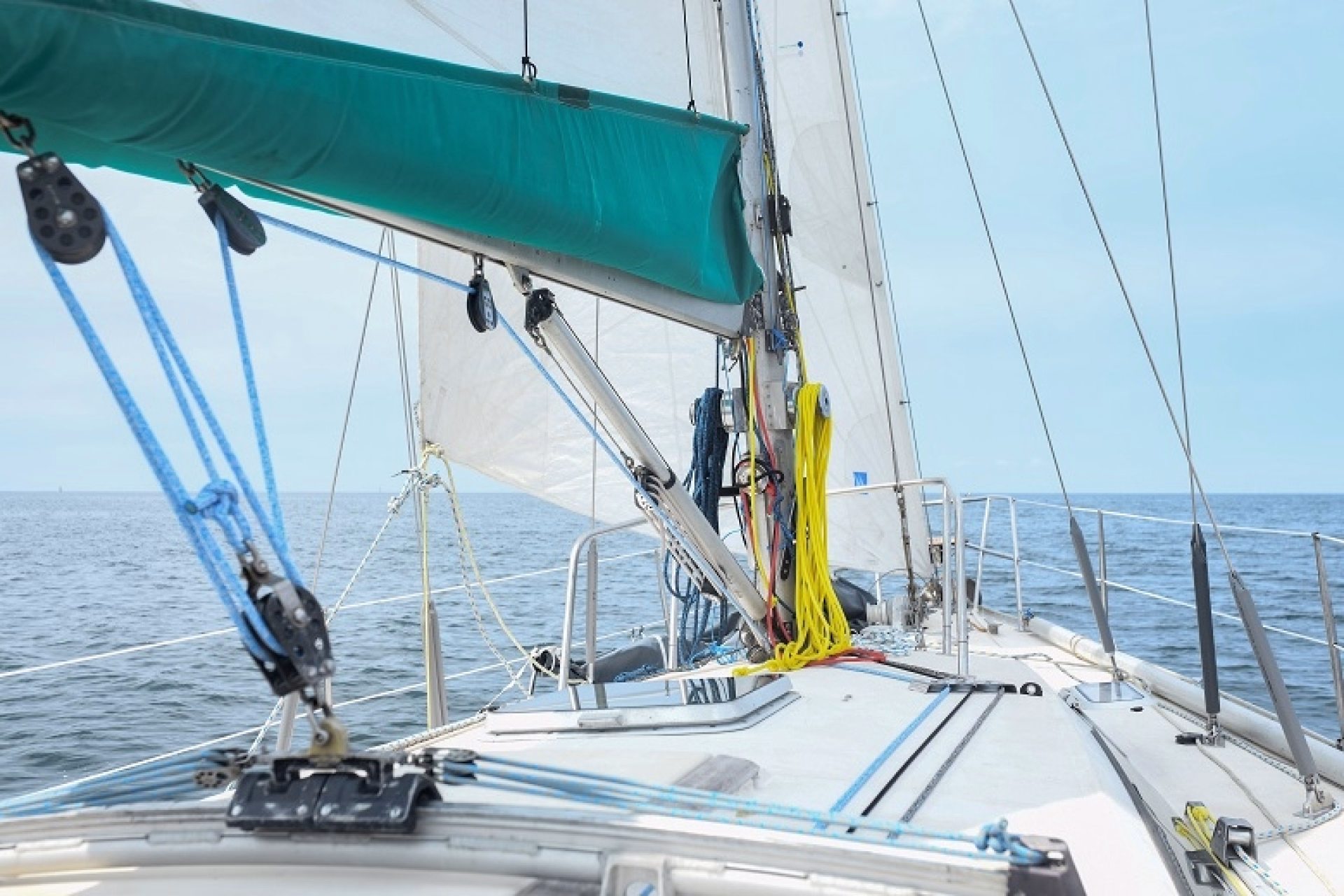 🚢 Bateau de croisière à voile - Jours 1 à 3