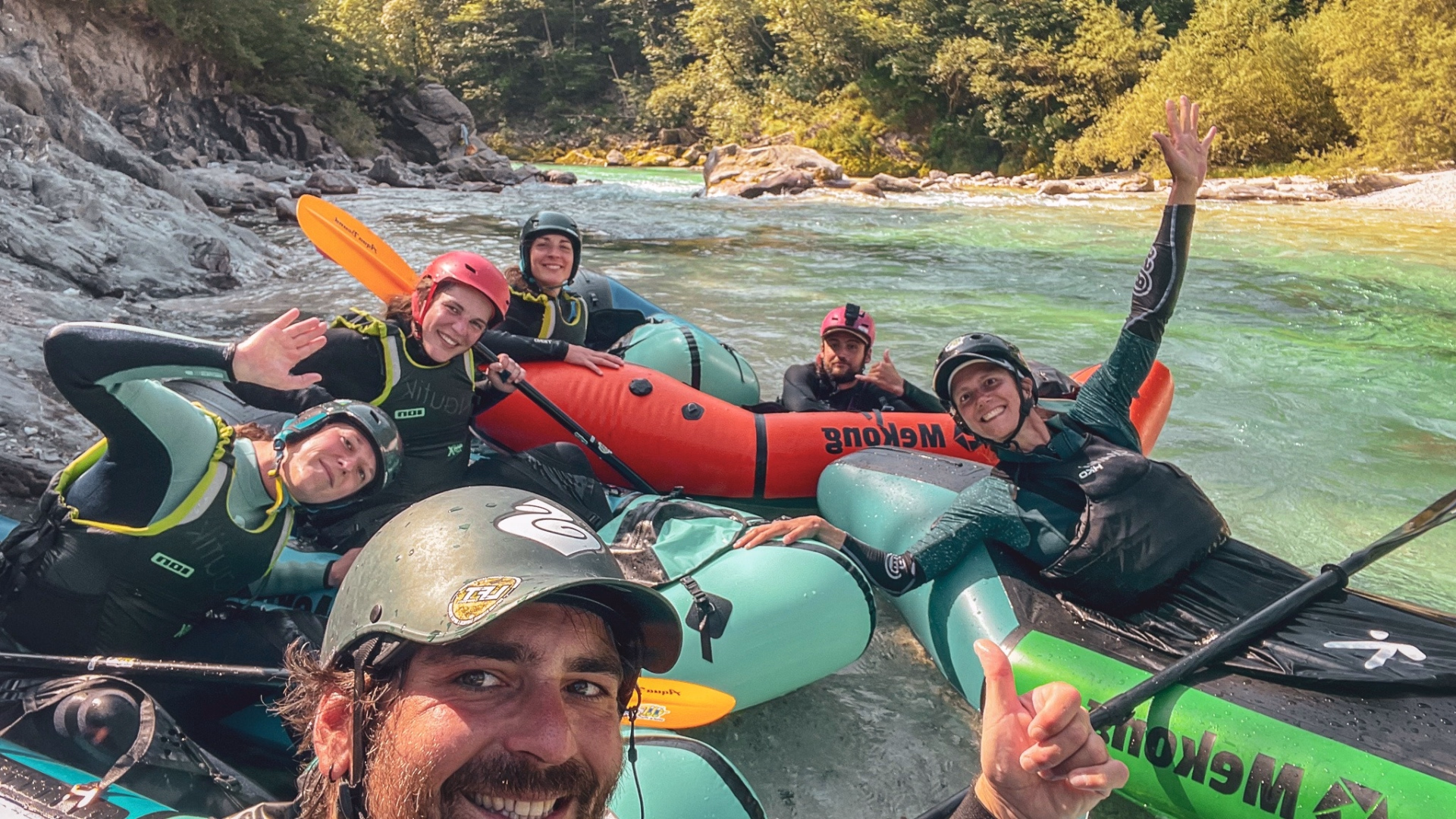 À la conquête des rivières sauvages de Slovénie en packraft