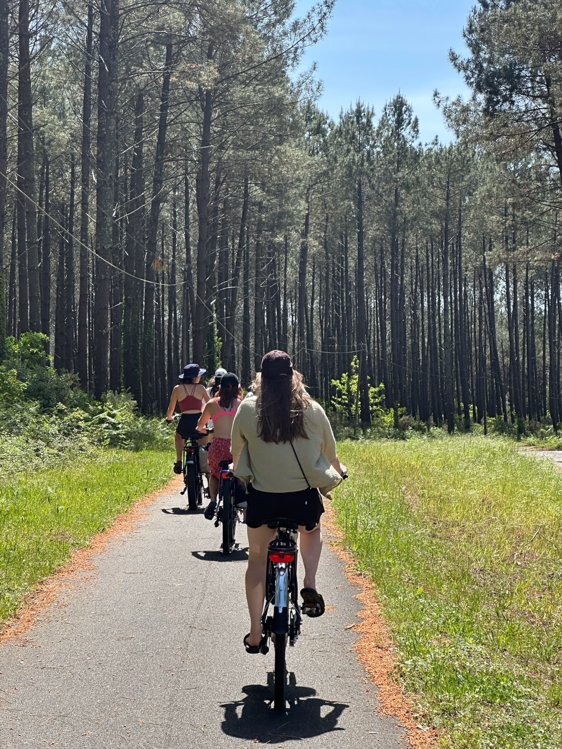 Surf et fatbike dans les Landes entre océan et pin