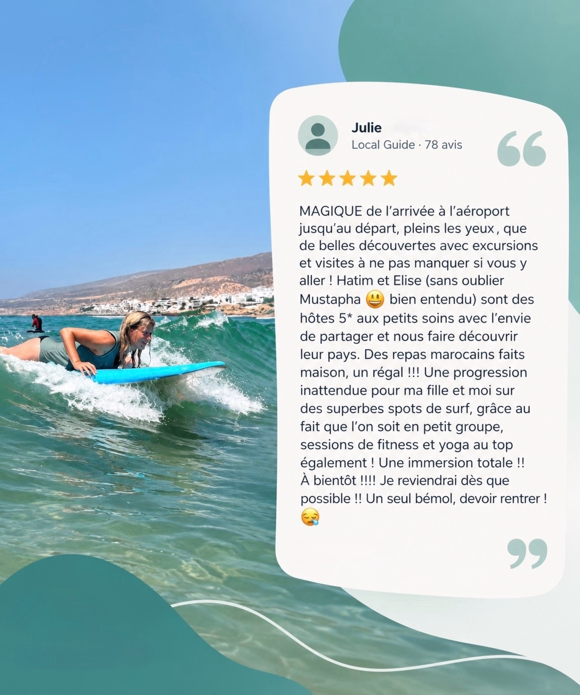 Retraite Yoga & Surf à Tamraght : explorez, rechargez, respirez