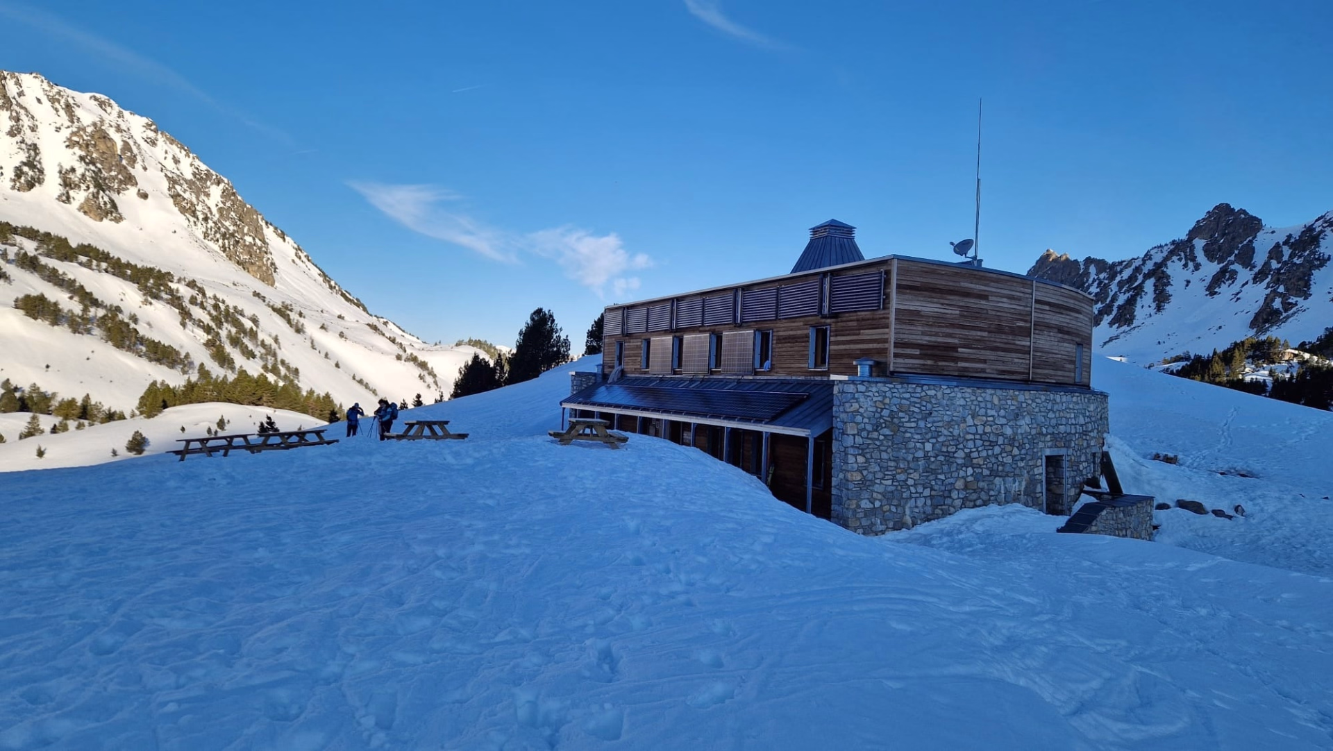 Ski de rando dans la réserve du Néouvielle