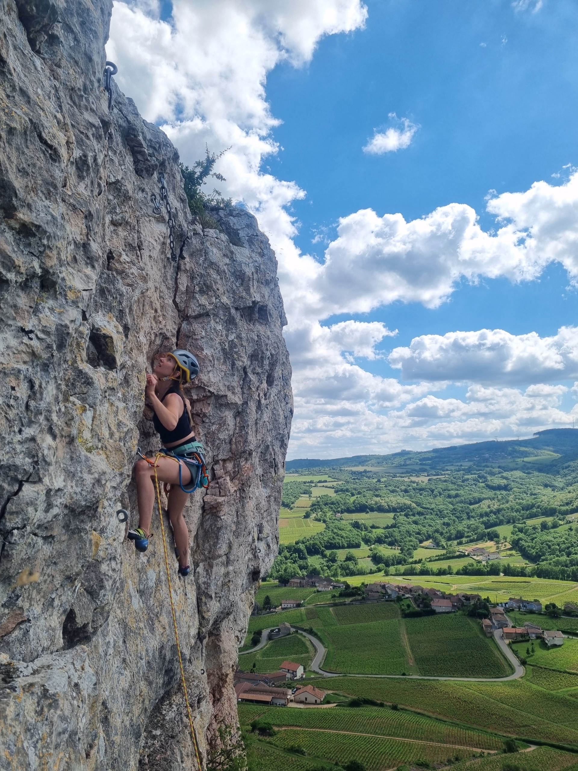 Week-end micro-aventure escalade et vélo en Bourgogne